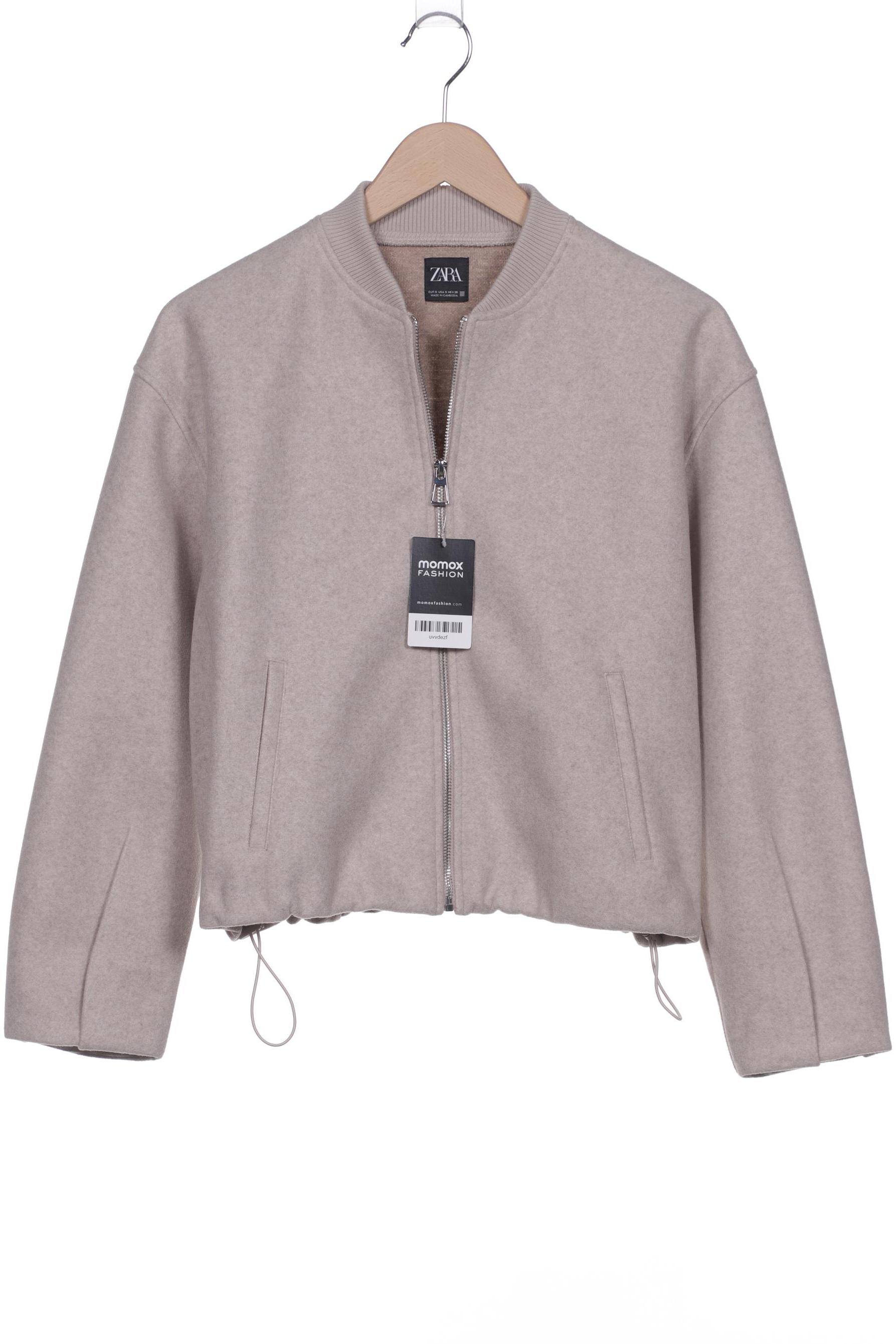 

Zara Damen Jacke, beige, Gr. 36