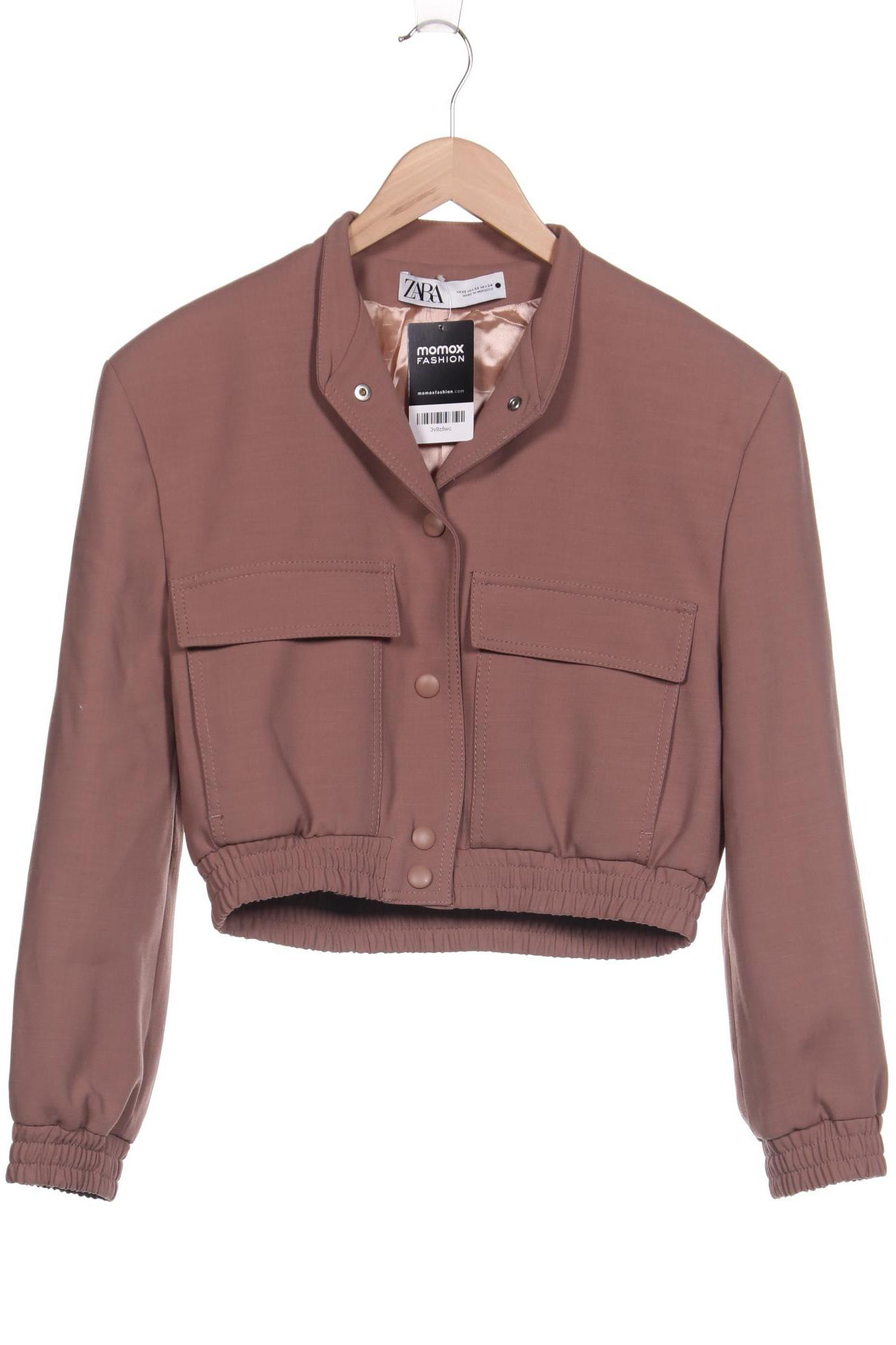 

Zara Damen Jacke, braun, Gr. 34