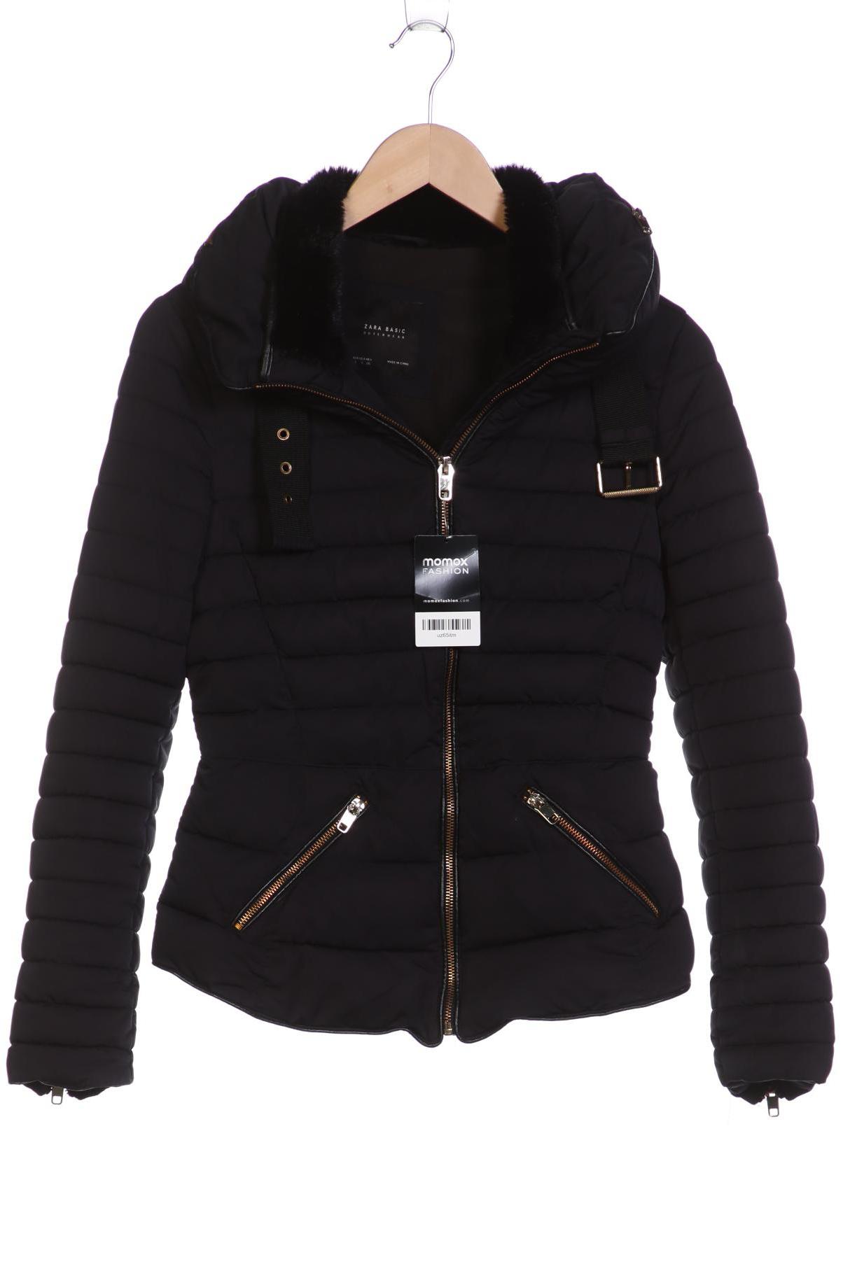 

ZARA Damen Jacke, schwarz