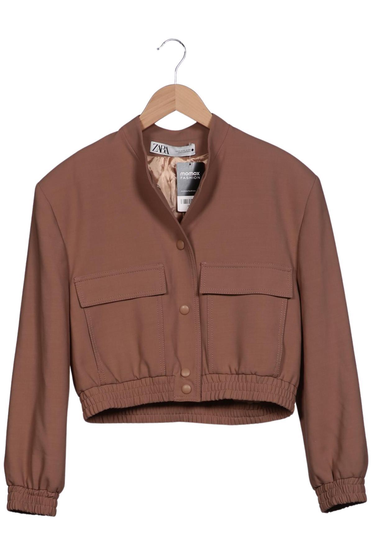 

Zara Damen Jacke, braun, Gr. 38