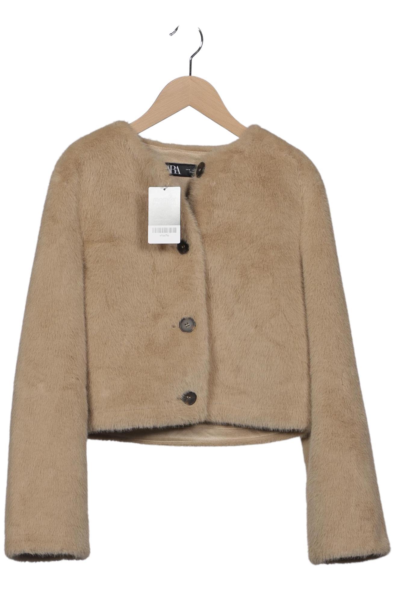 

Zara Damen Jacke, beige, Gr. 36