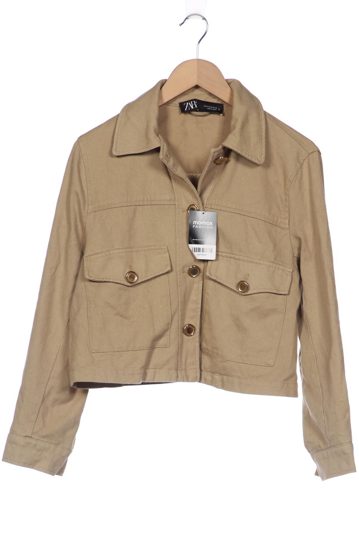 

ZARA Damen Jacke, beige