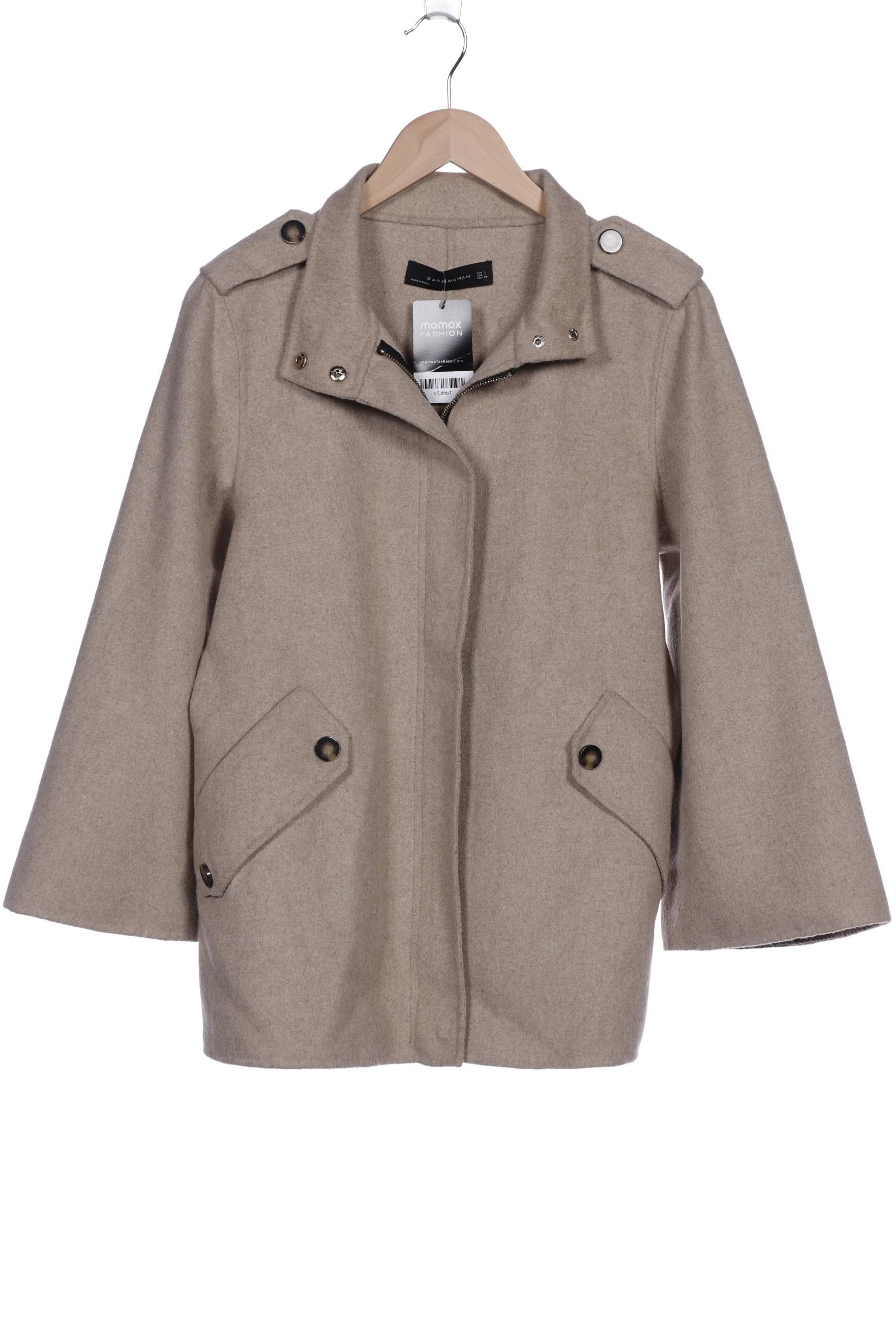 

ZARA Damen Jacke, beige