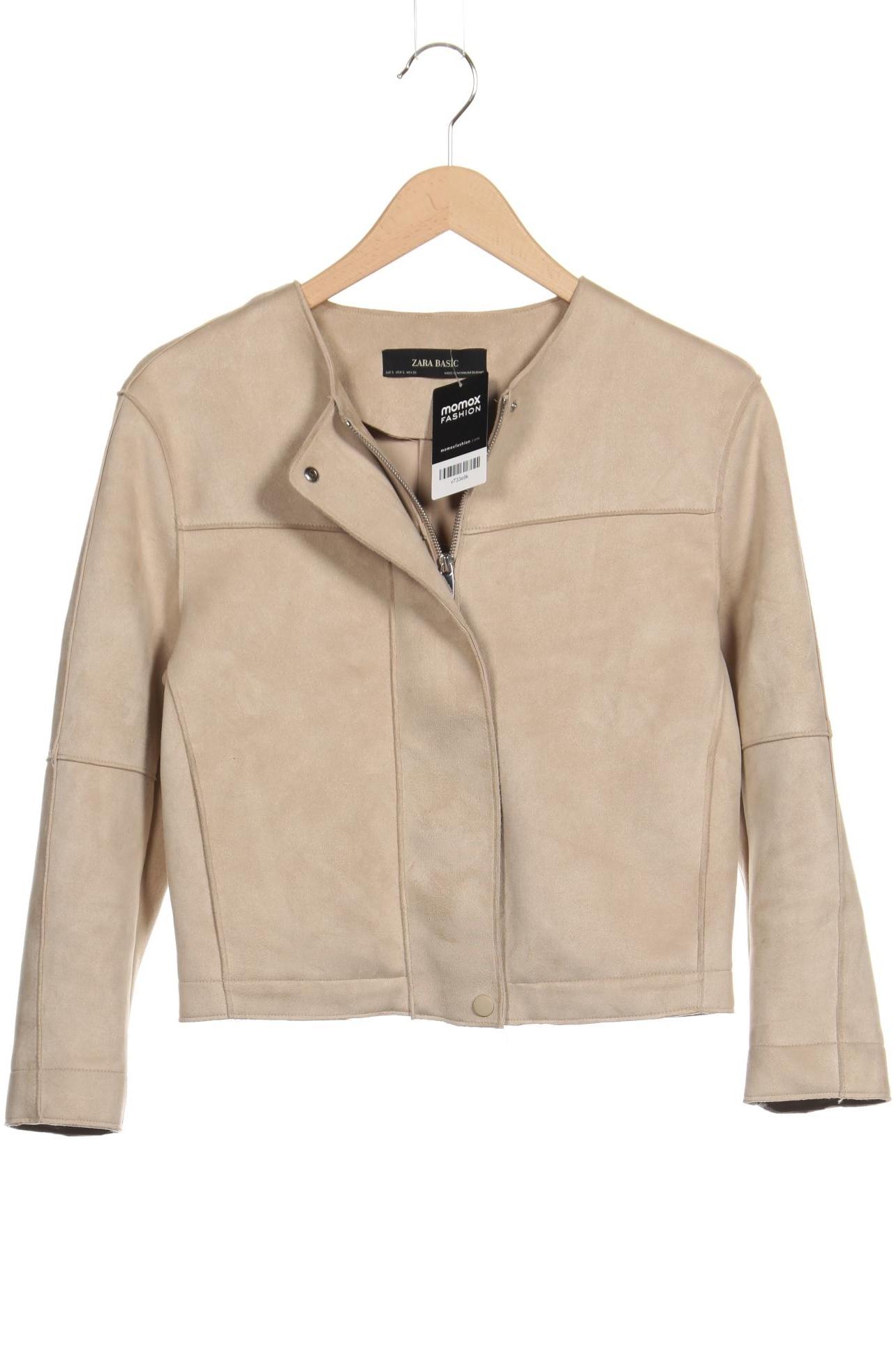 

Zara Damen Jacke, beige, Gr. 36