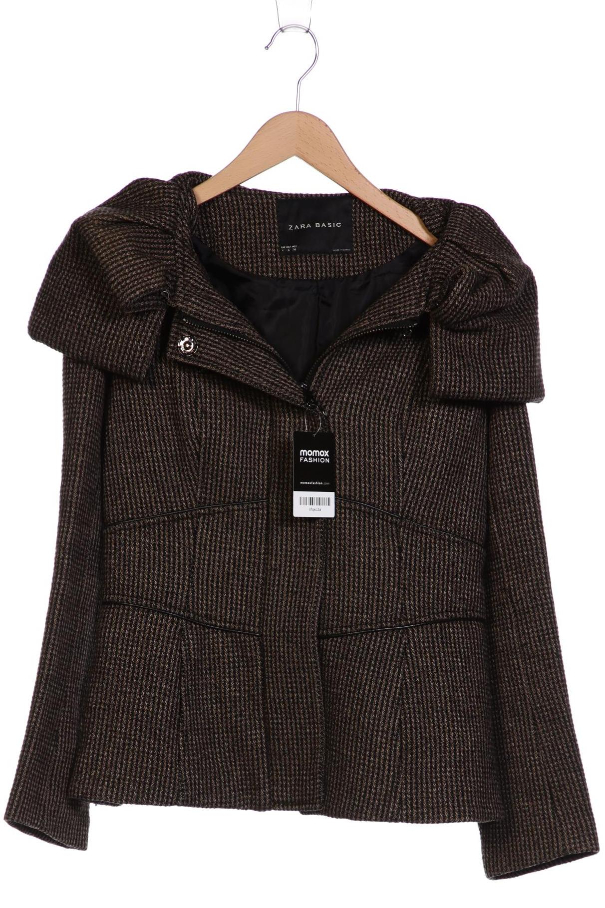 

ZARA Damen Jacke, braun