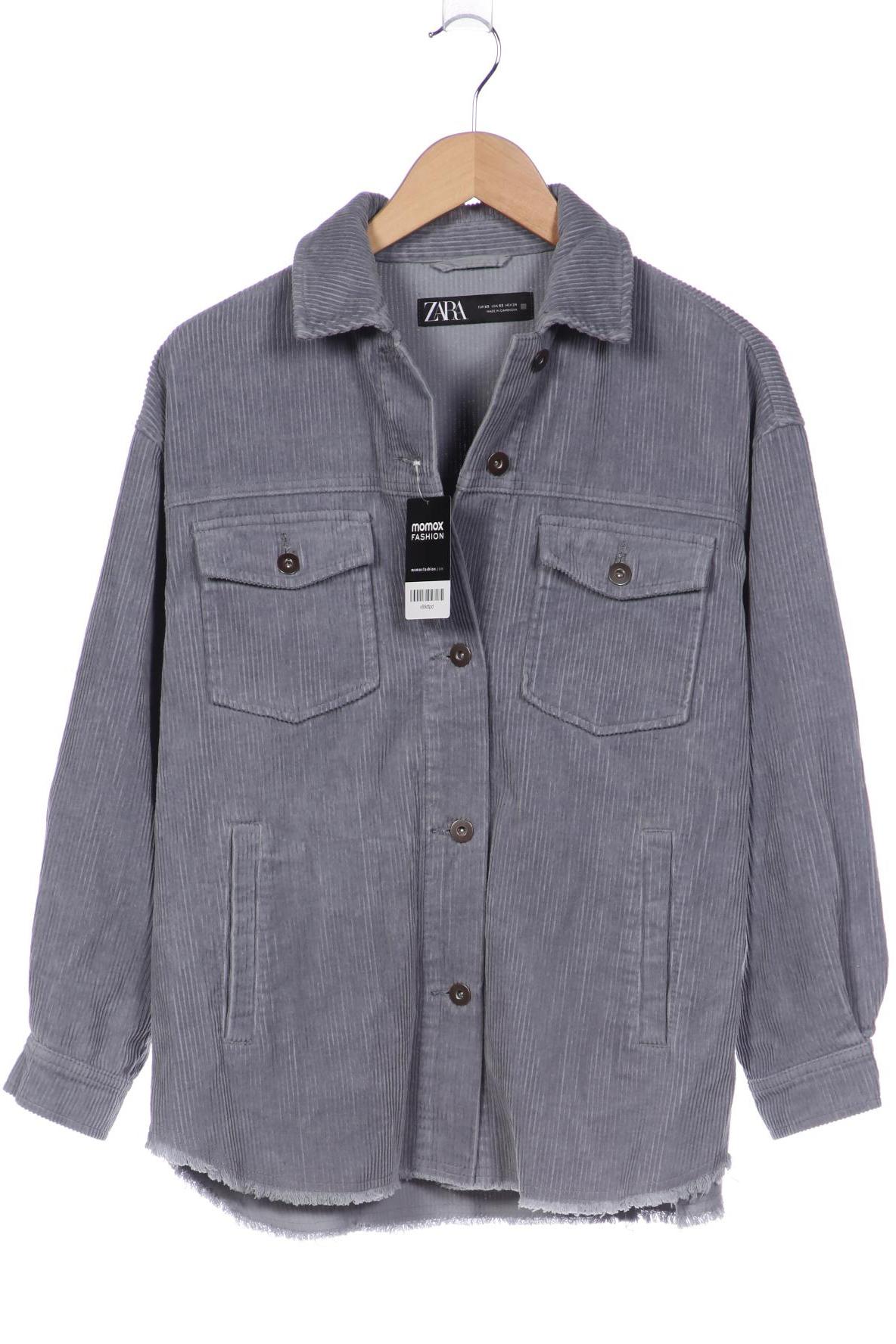 

ZARA Damen Jacke, blau