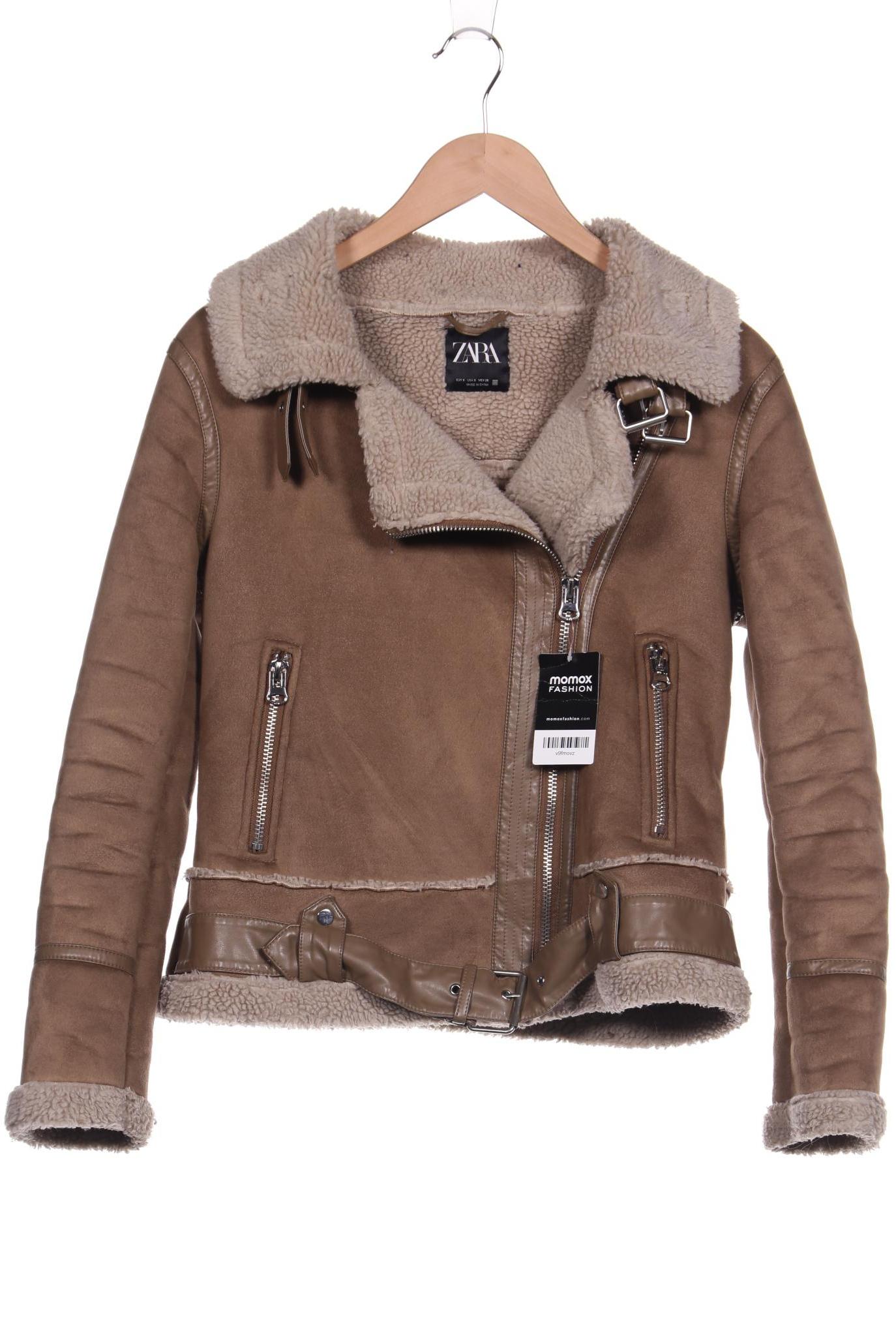 

Zara Damen Jacke, braun, Gr. 36