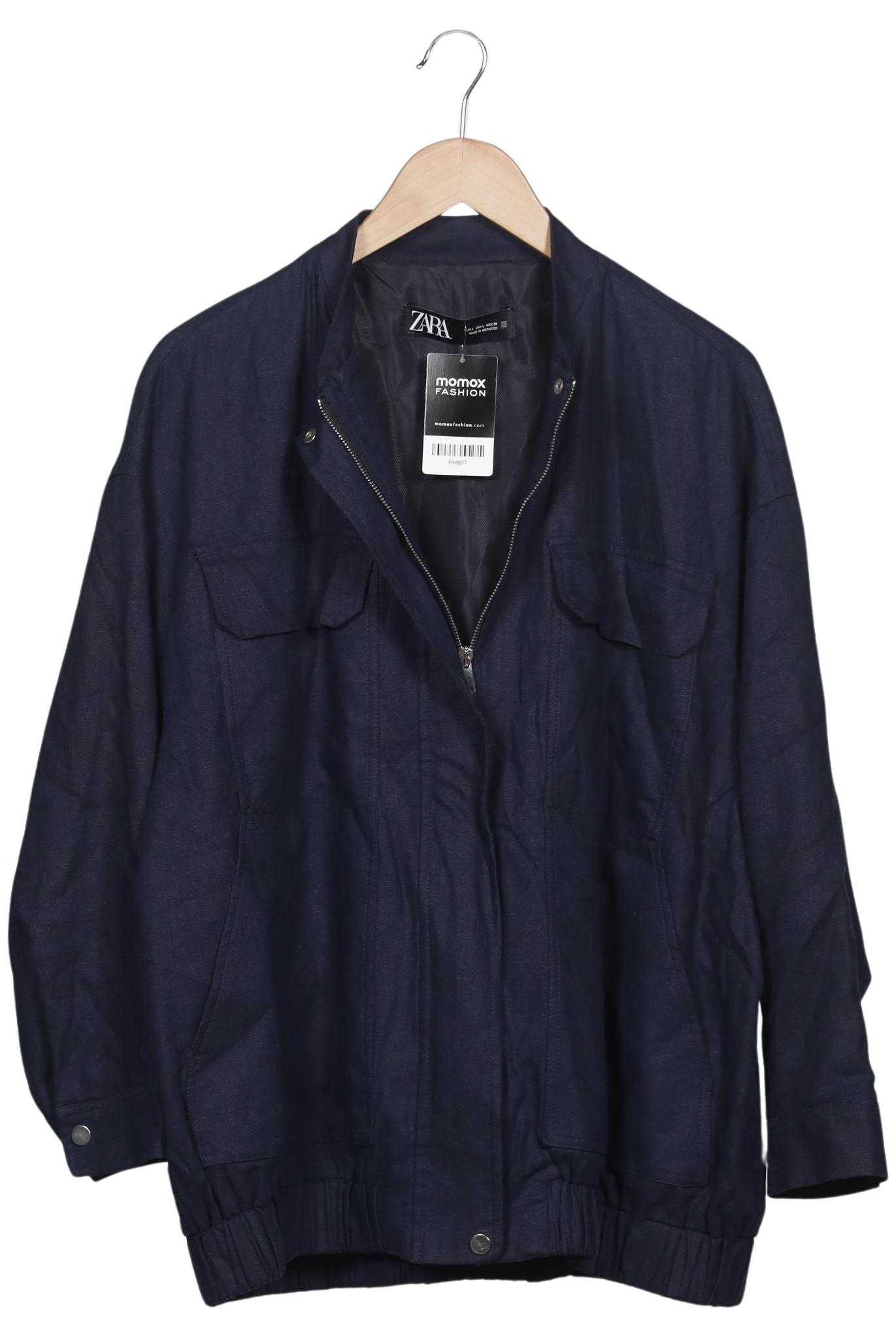 

Zara Damen Jacke, marineblau, Gr. 42