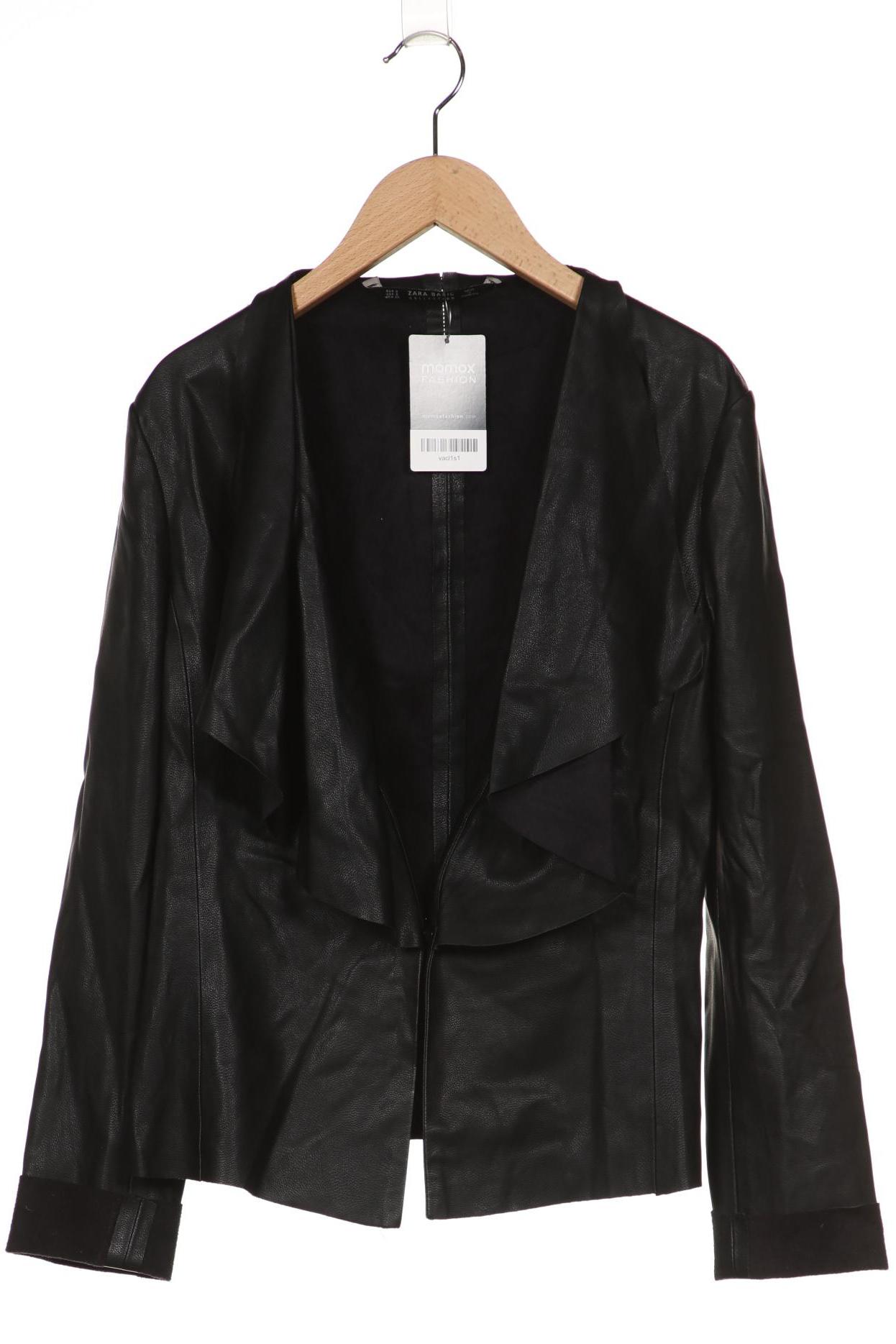 

ZARA Damen Jacke, schwarz