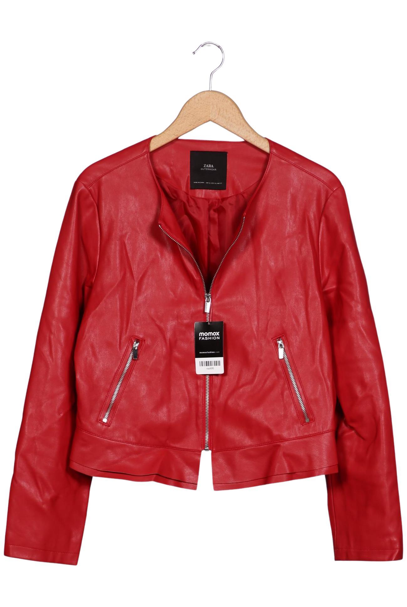 

Zara Damen Jacke, rot, Gr. 44