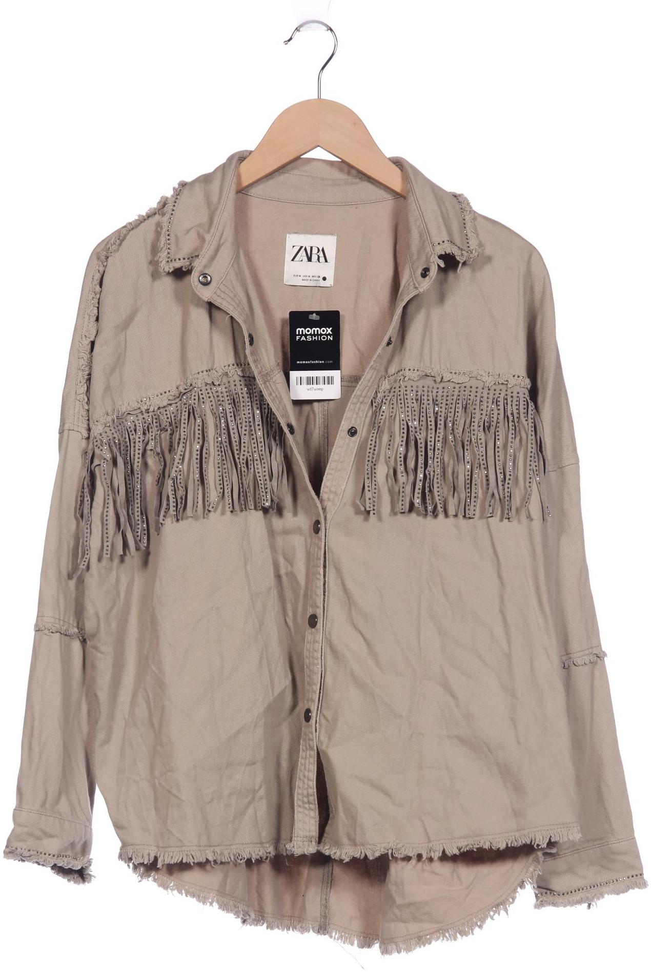 

Zara Damen Jacke, beige, Gr. 38