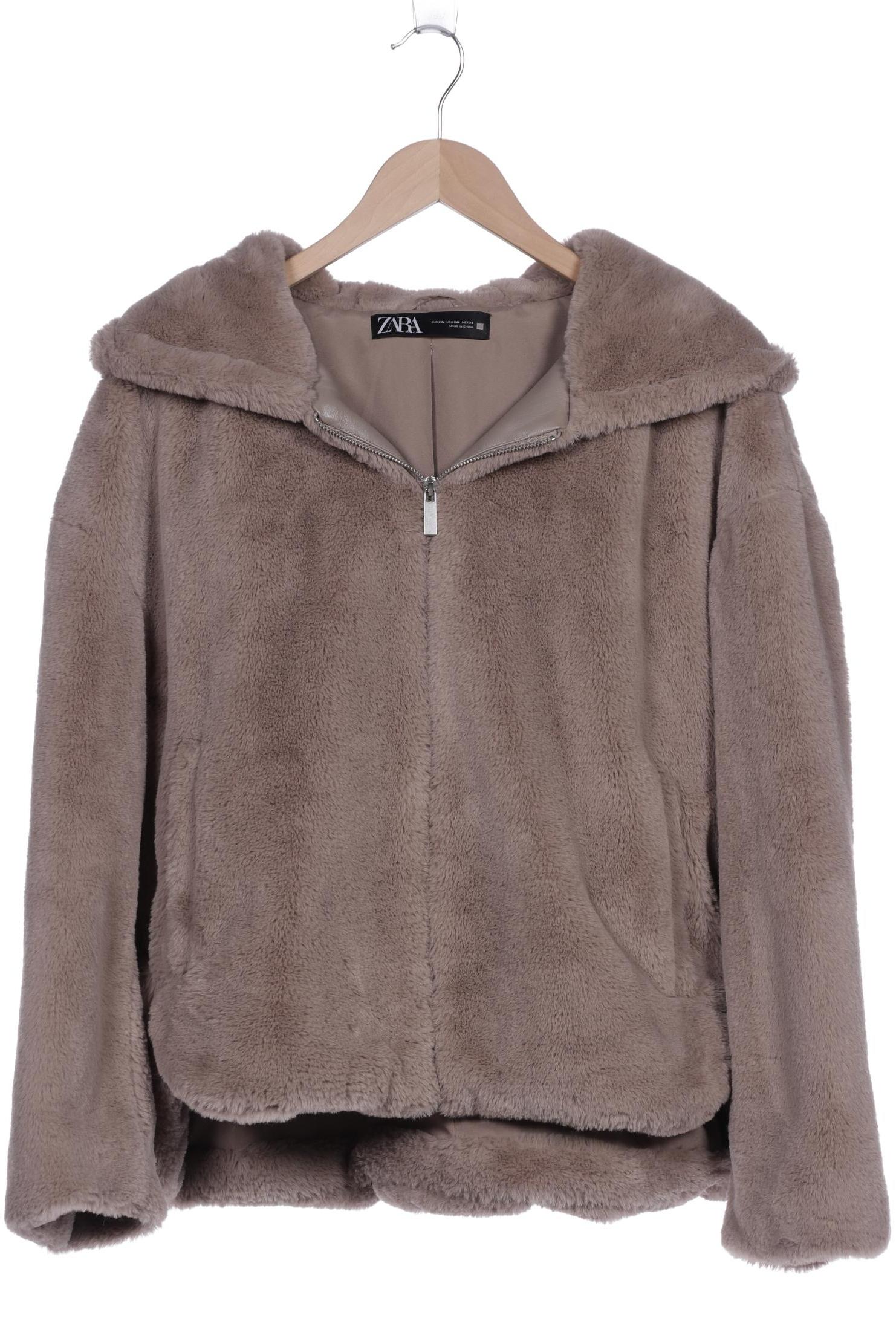 

Zara Damen Jacke, beige, Gr. 46