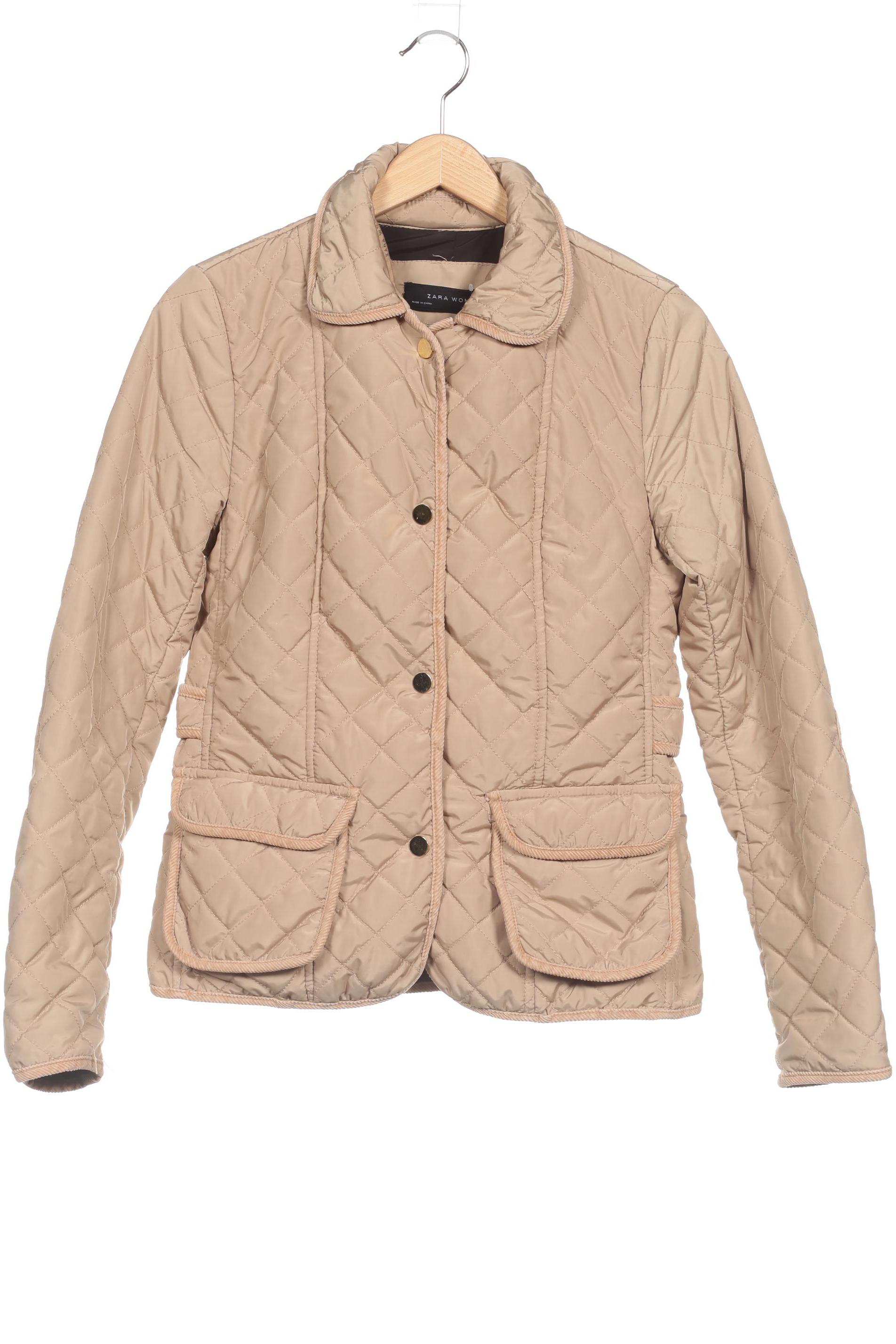 

Zara Damen Jacke, beige, Gr. 36