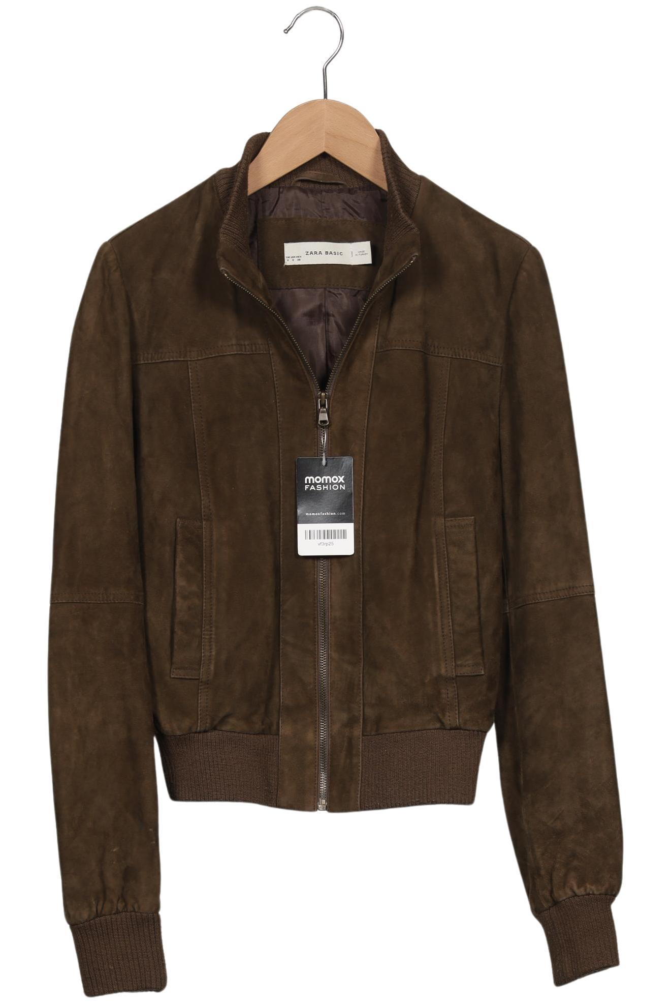 

Zara Damen Jacke, braun, Gr. 36
