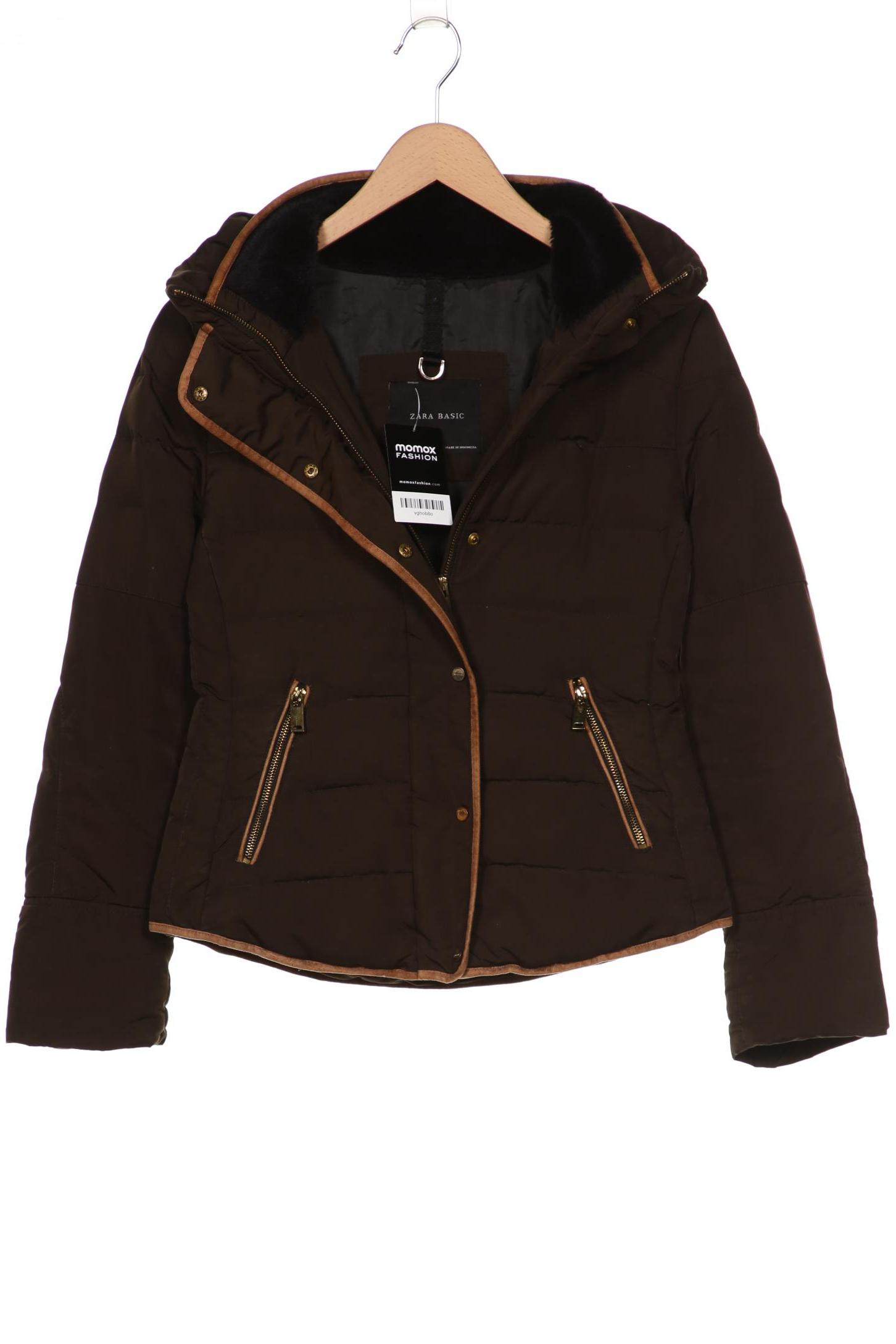 

ZARA Damen Jacke, braun