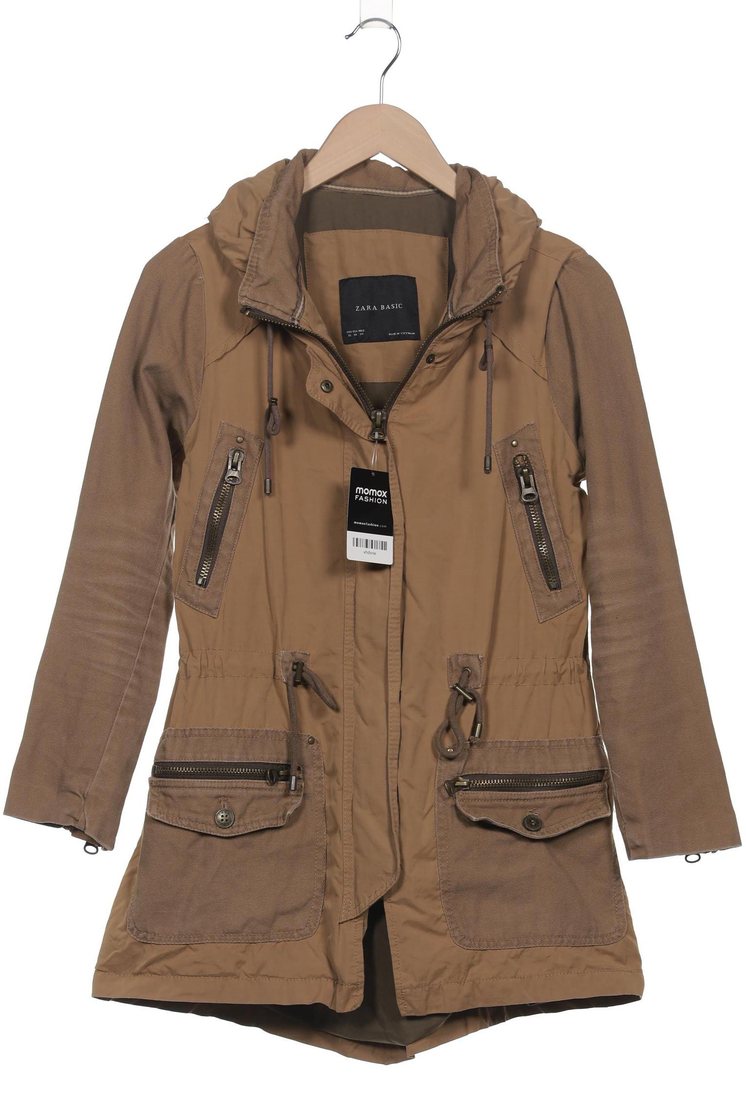 

Zara Damen Jacke, beige, Gr. 34
