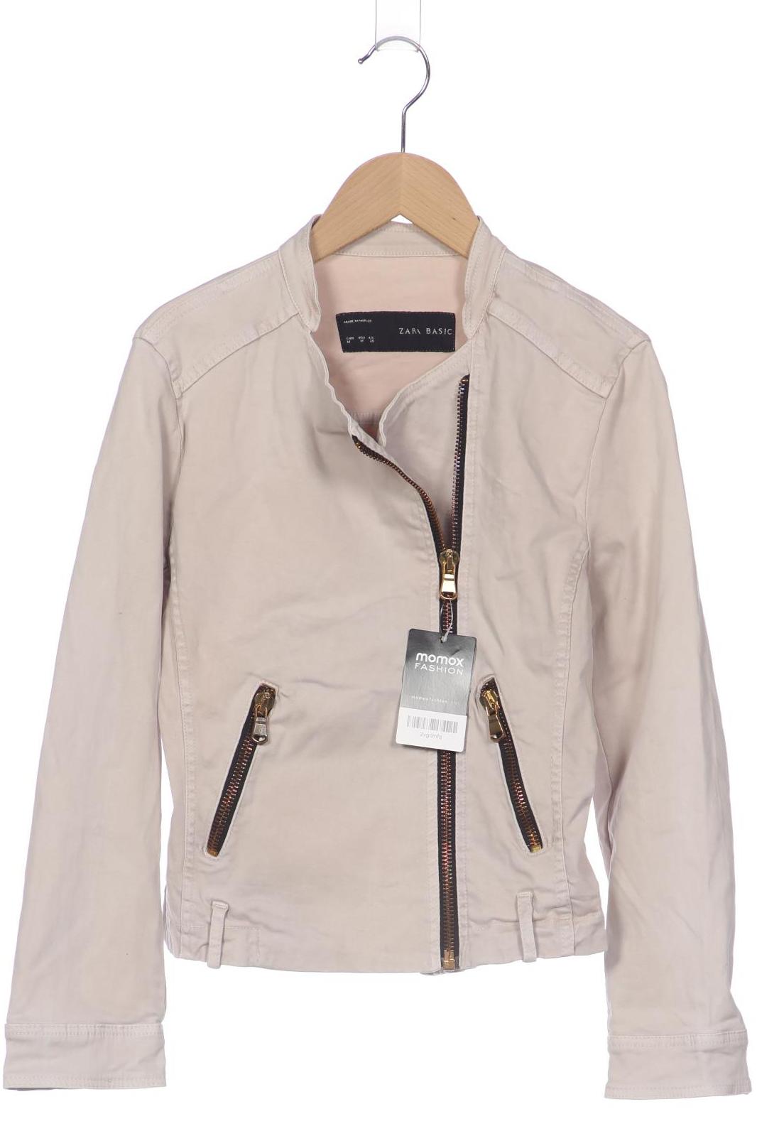 

Zara Damen Jacke, beige, Gr. 38