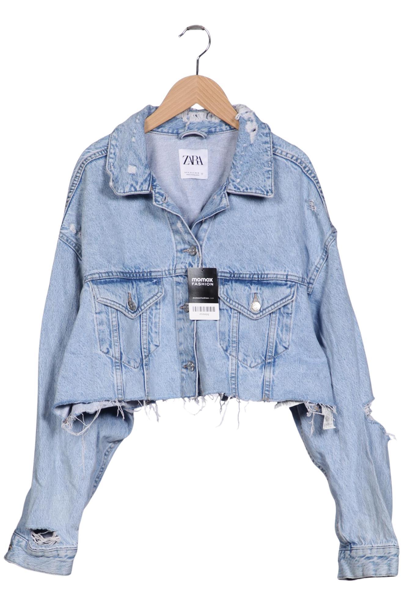 

Zara Damen Jacke, hellblau, Gr. 38