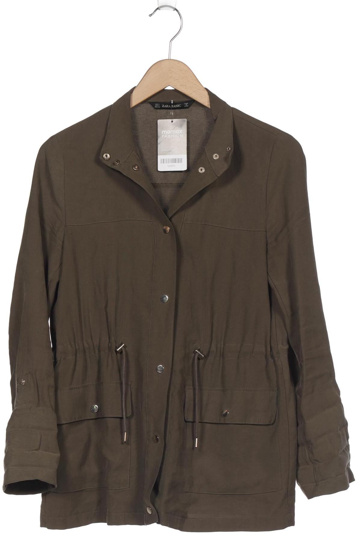 

ZARA Damen Jacke, grün