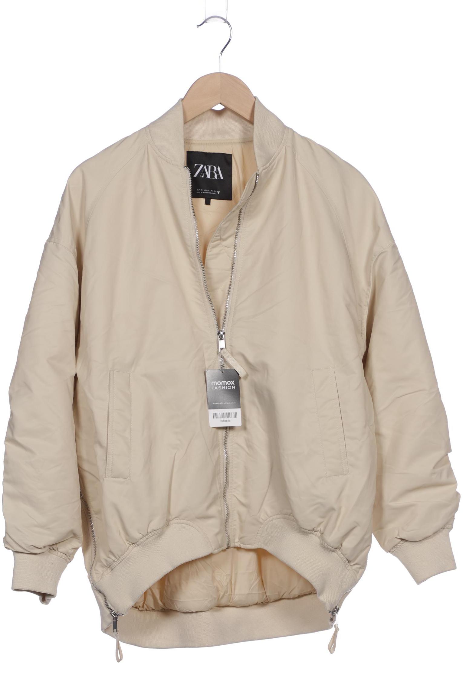 

Zara Damen Jacke, cremeweiß, Gr. 34