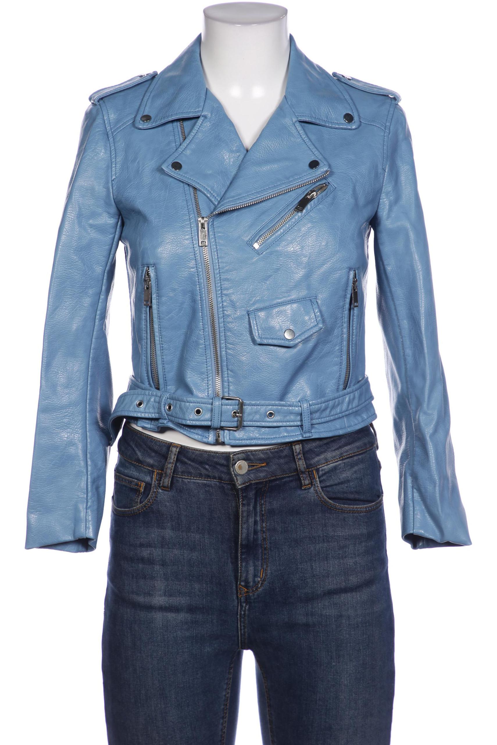 

ZARA Damen Jacke, blau