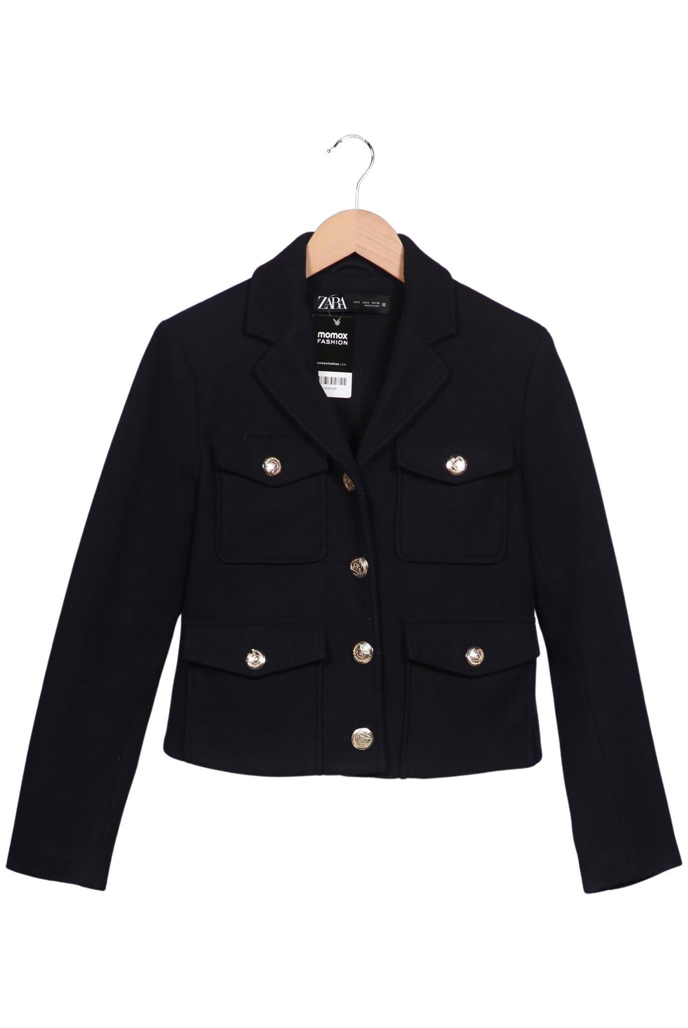 

Zara Damen Jacke, marineblau, Gr. 36