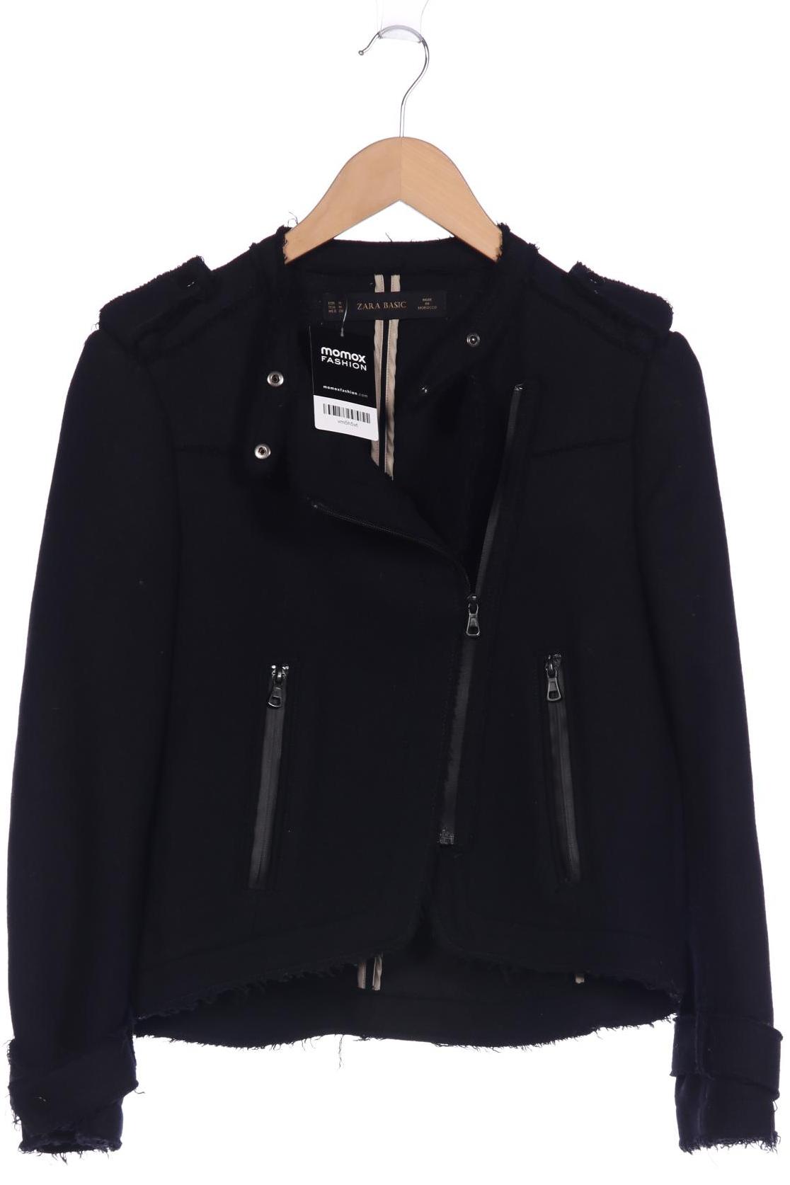 

ZARA Damen Jacke, schwarz