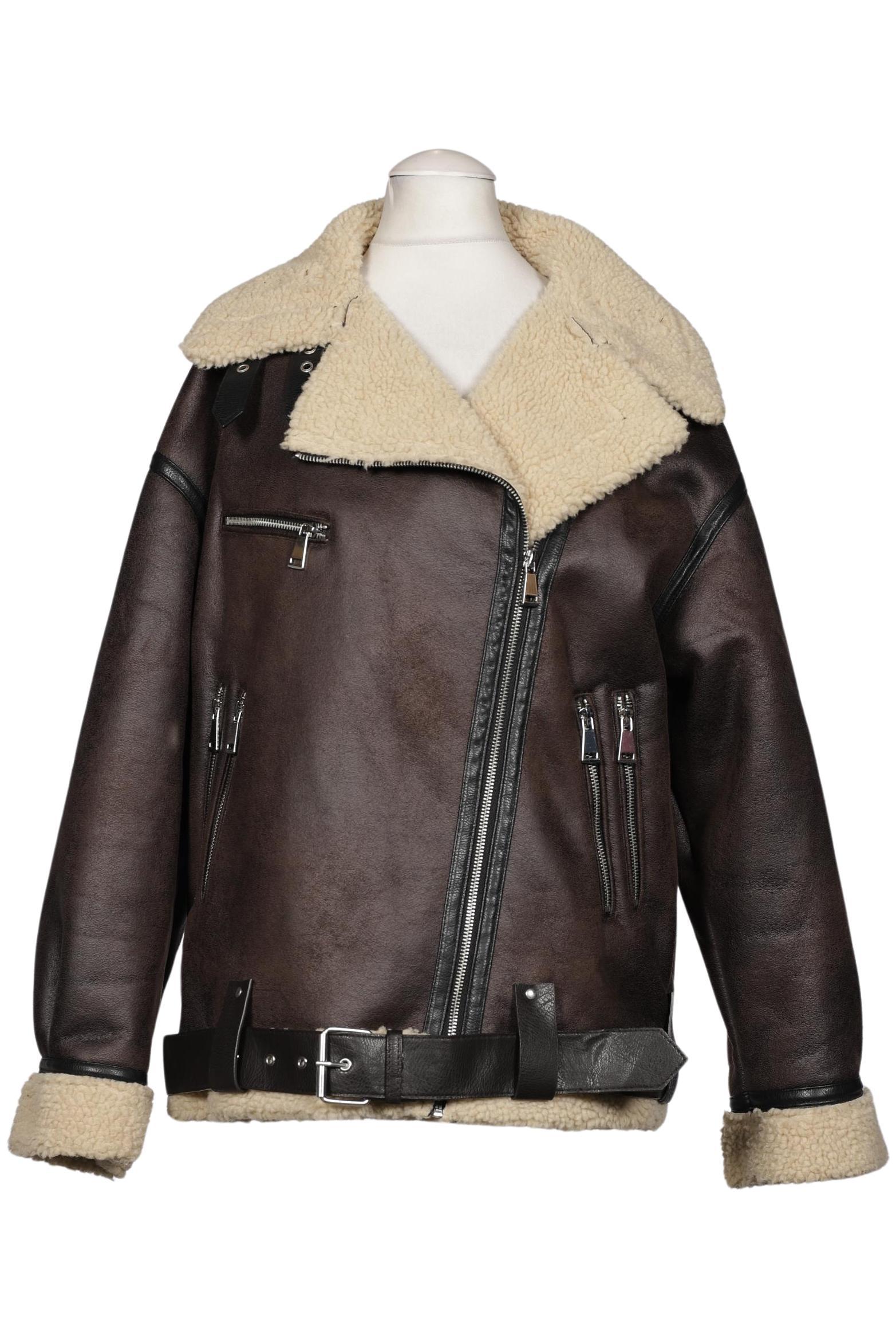 

Zara Damen Jacke, braun, Gr. 34