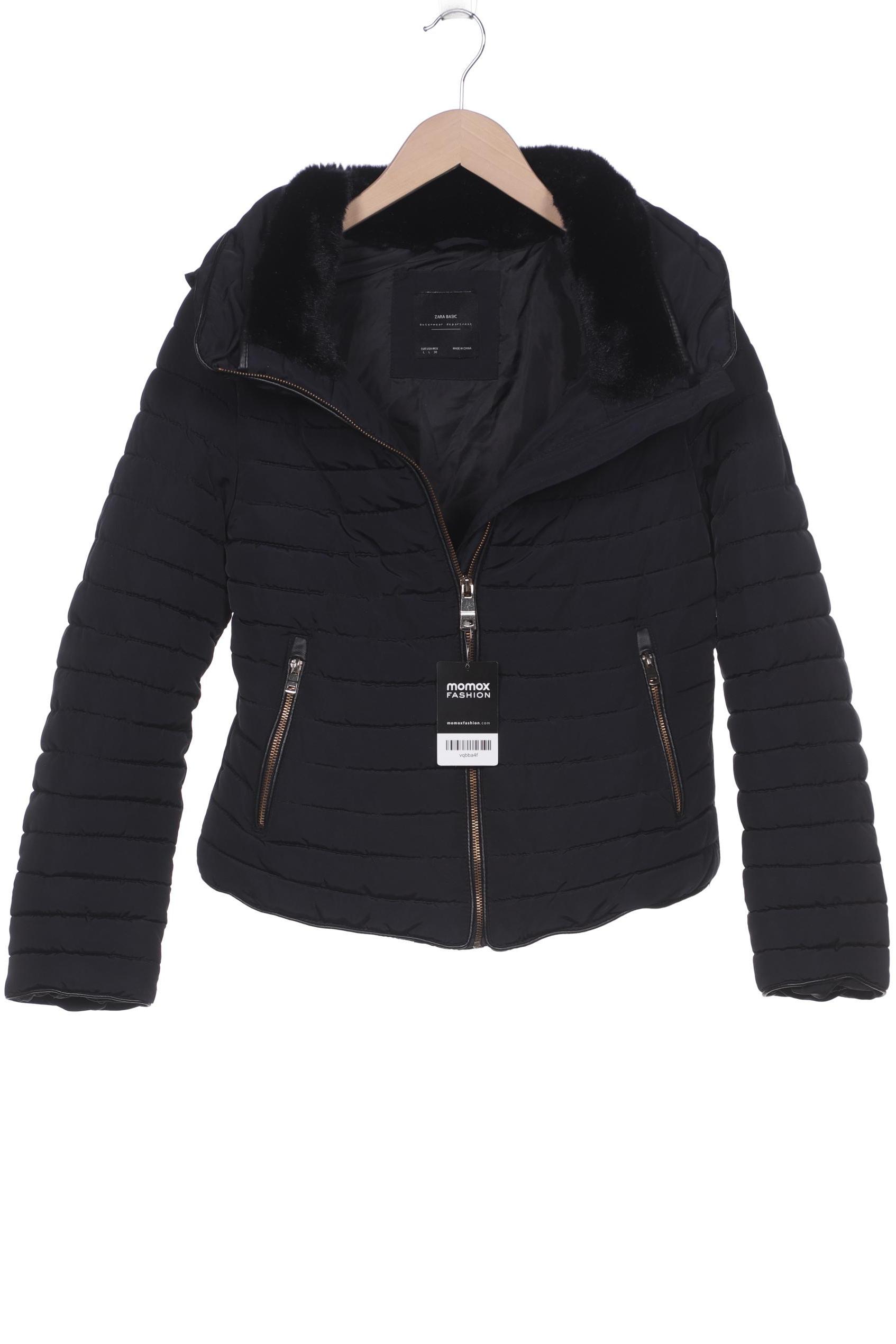 

ZARA Damen Jacke, schwarz