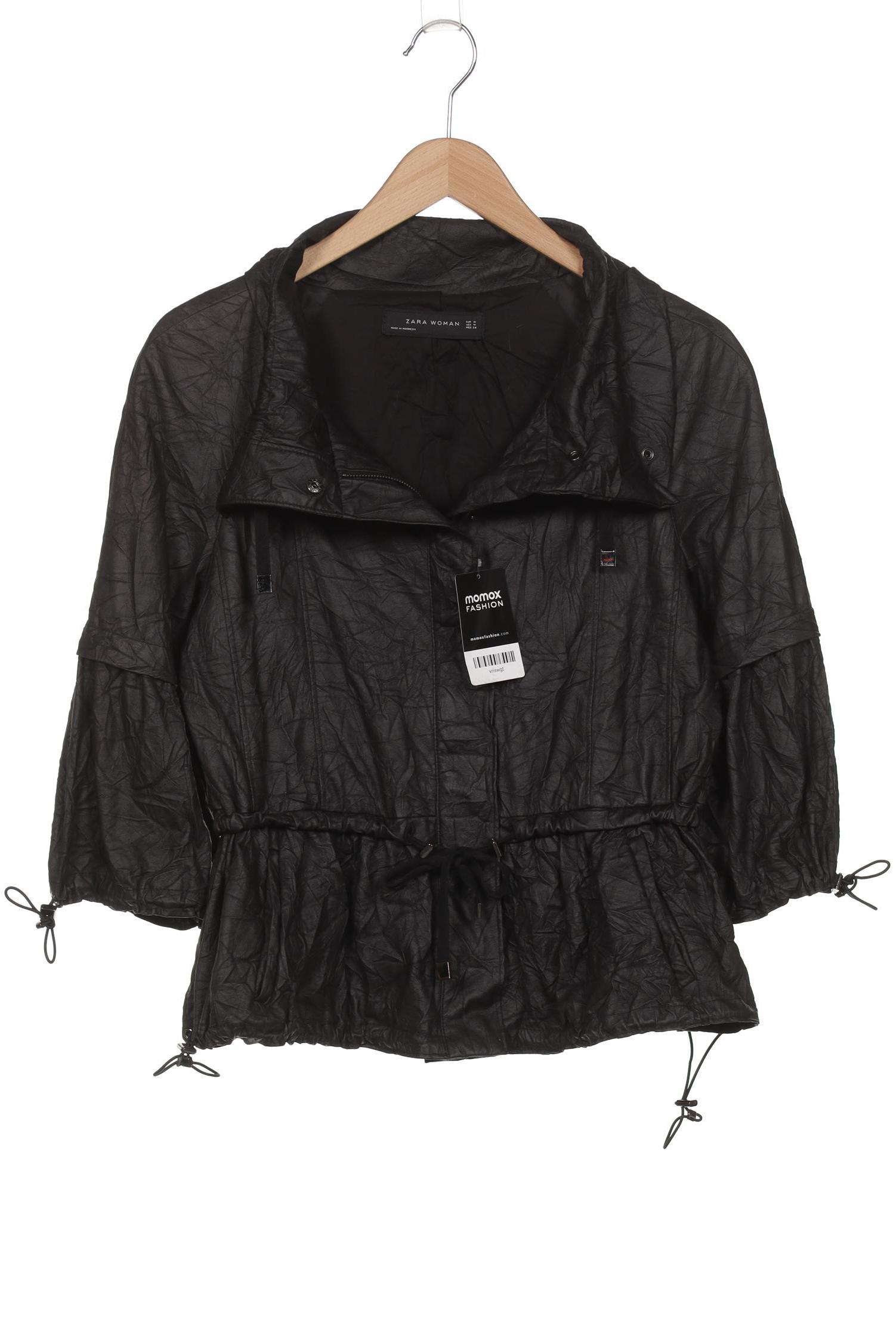 

Zara Damen Jacke, schwarz, Gr. 38