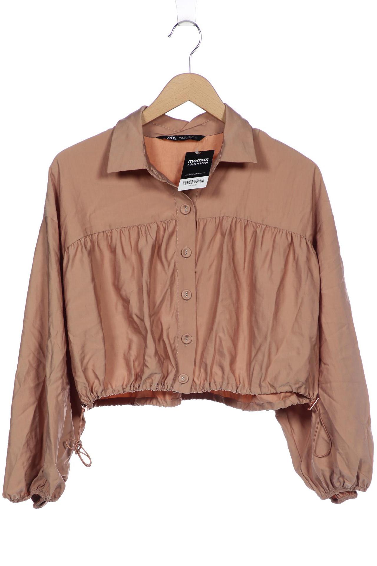 

ZARA Damen Jacke, beige