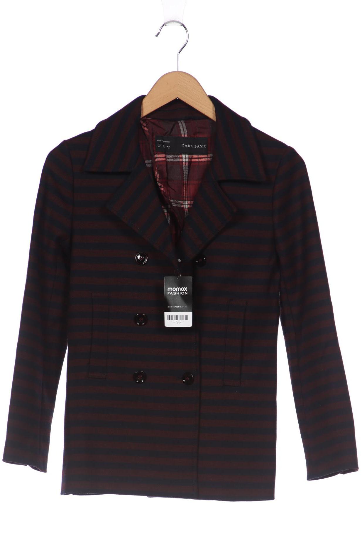 

ZARA Damen Jacke, marineblau