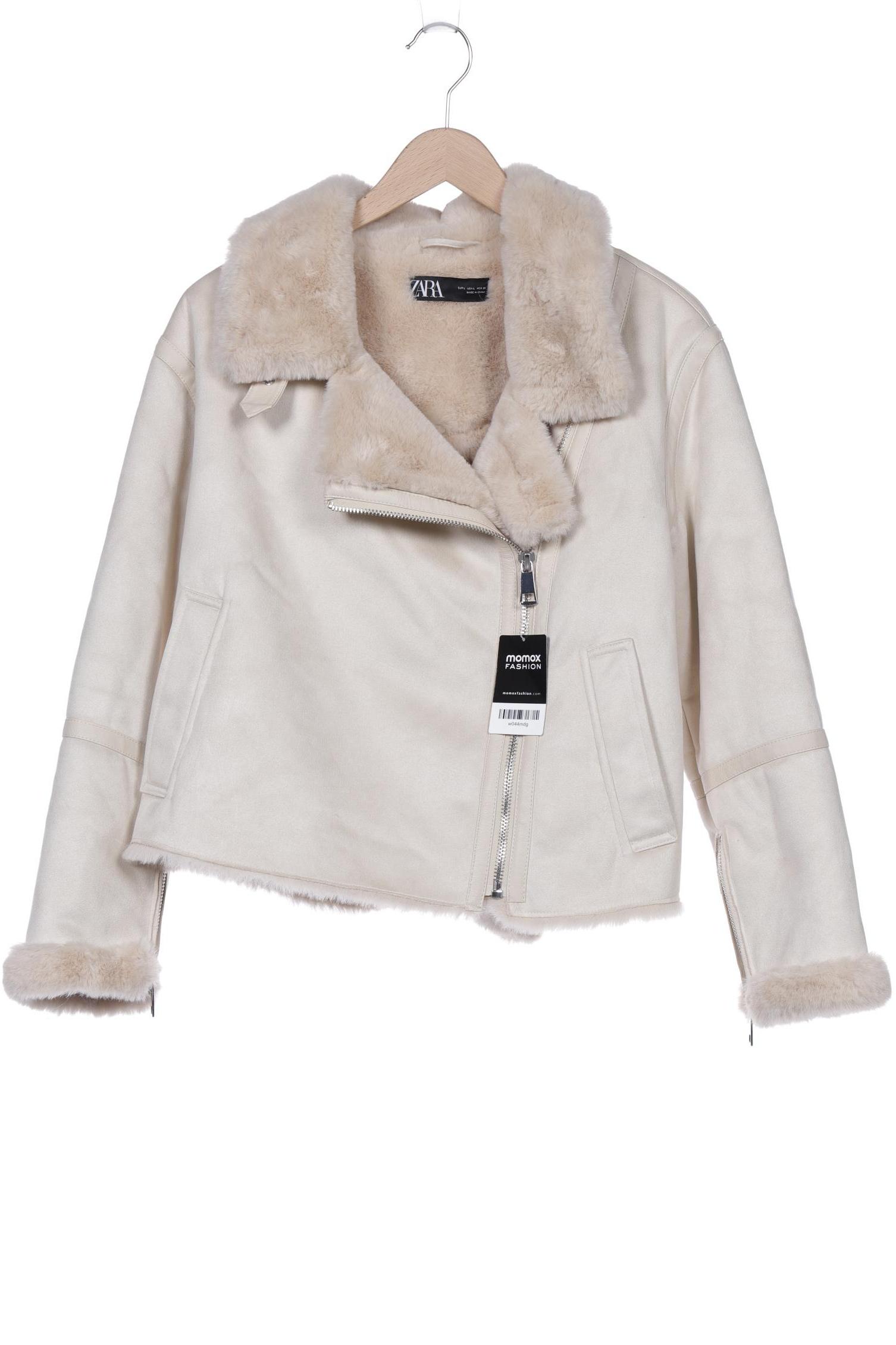 

Zara Damen Jacke, cremeweiß, Gr. 42