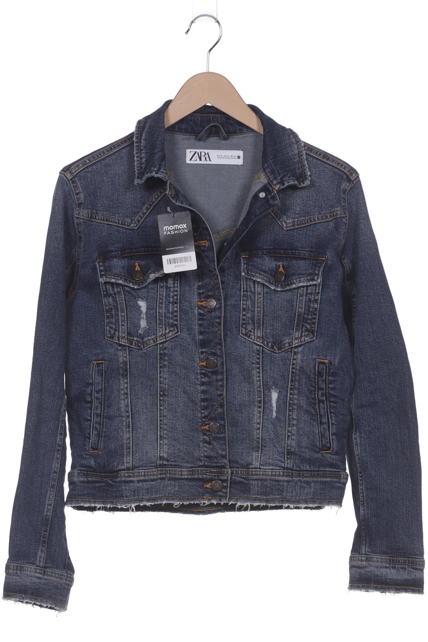 

Zara Damen Jacke, blau, Gr. 44