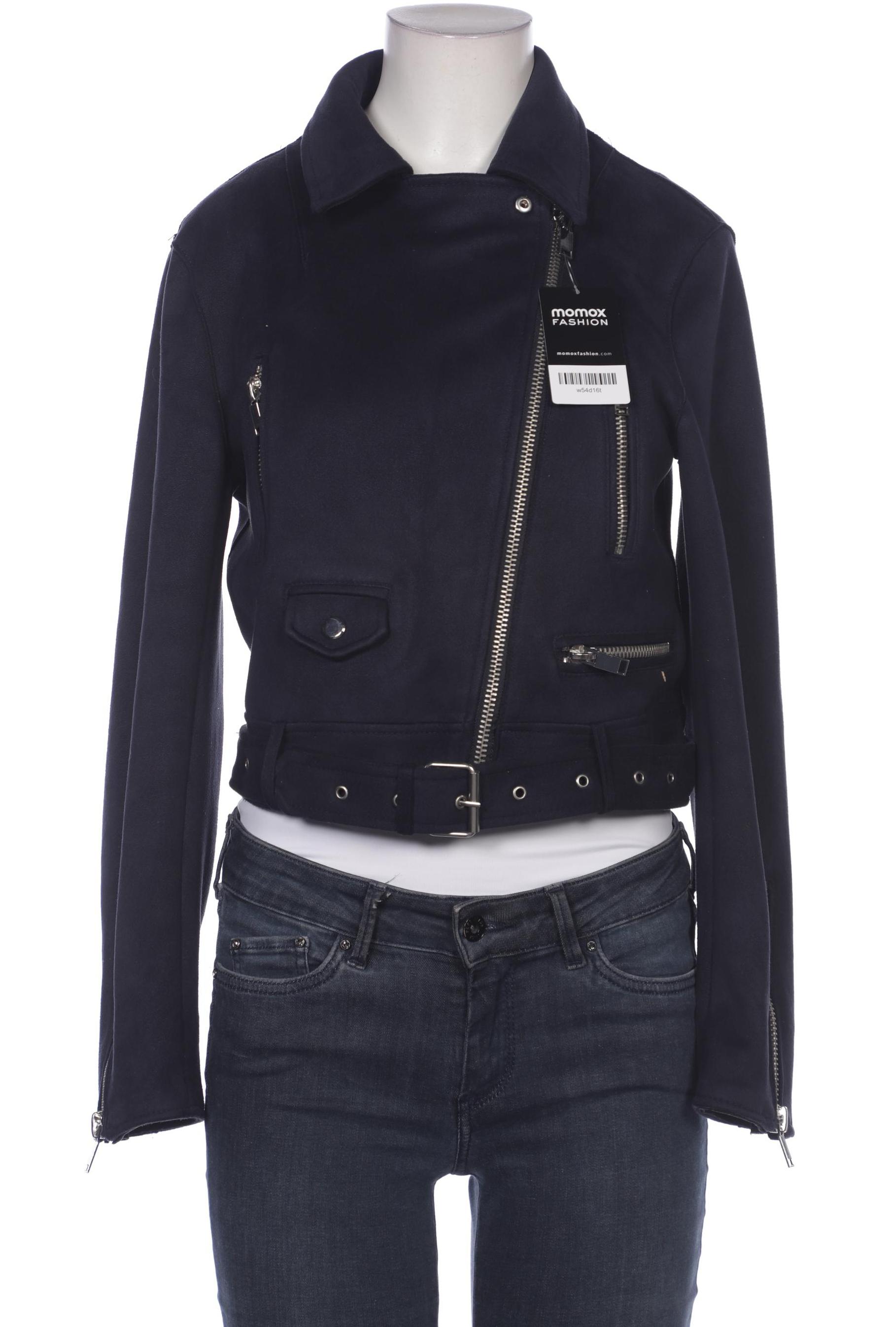 

Zara Damen Jacke, marineblau, Gr. 38