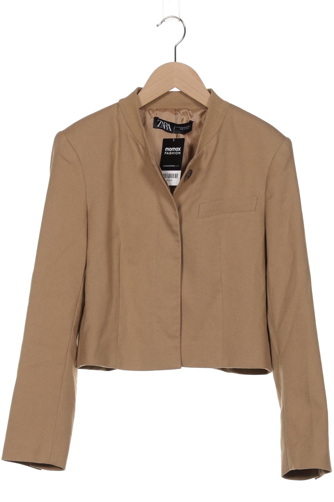 

Zara Damen Jacke, beige, Gr. 34