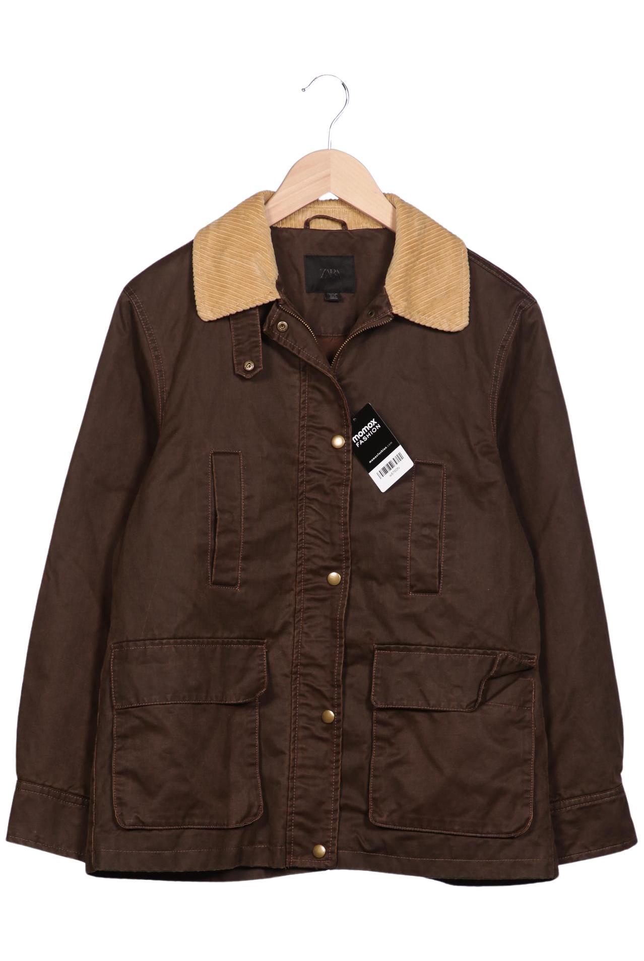 

Zara Damen Jacke, braun, Gr. 34