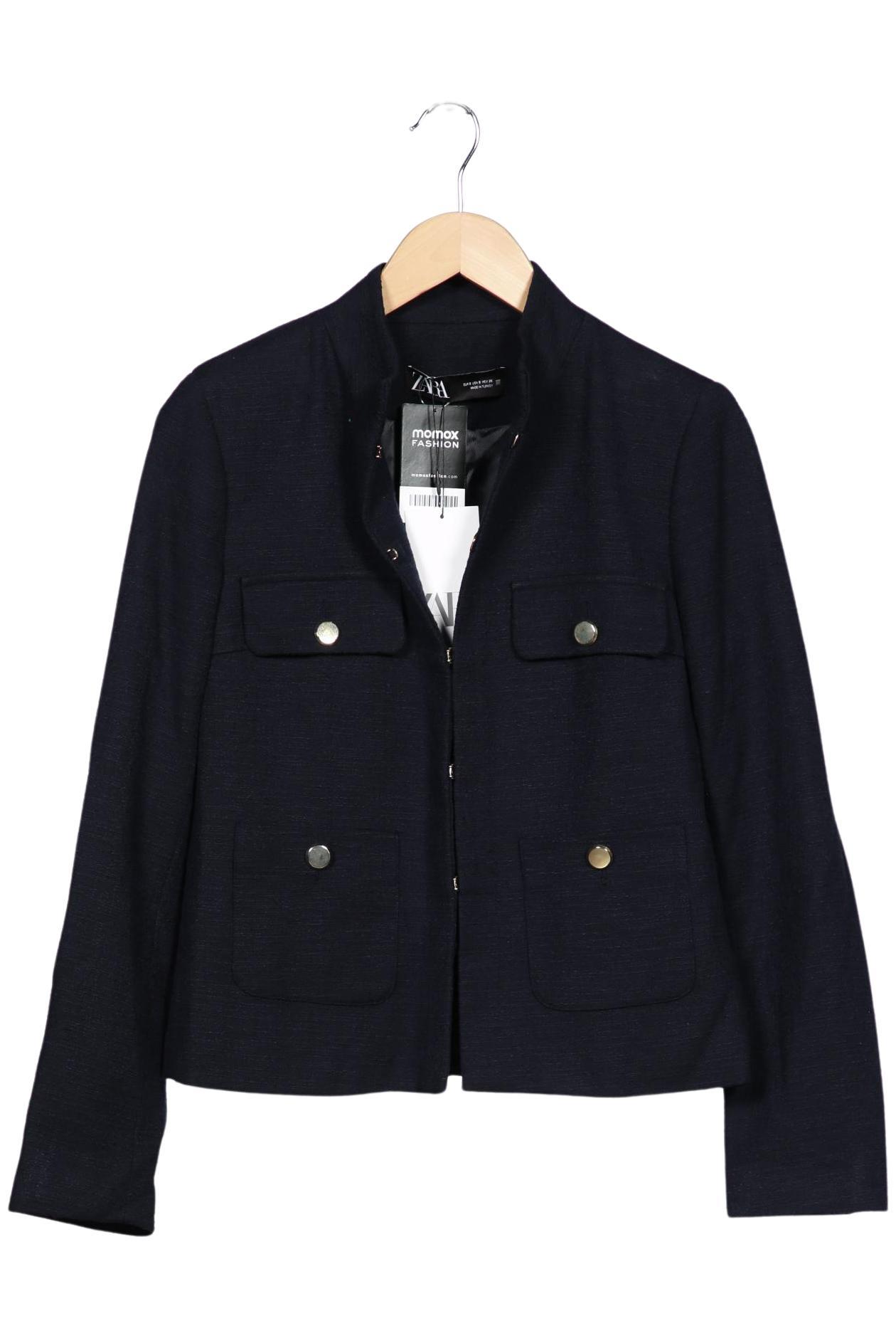 

Zara Damen Jacke, marineblau, Gr. 36