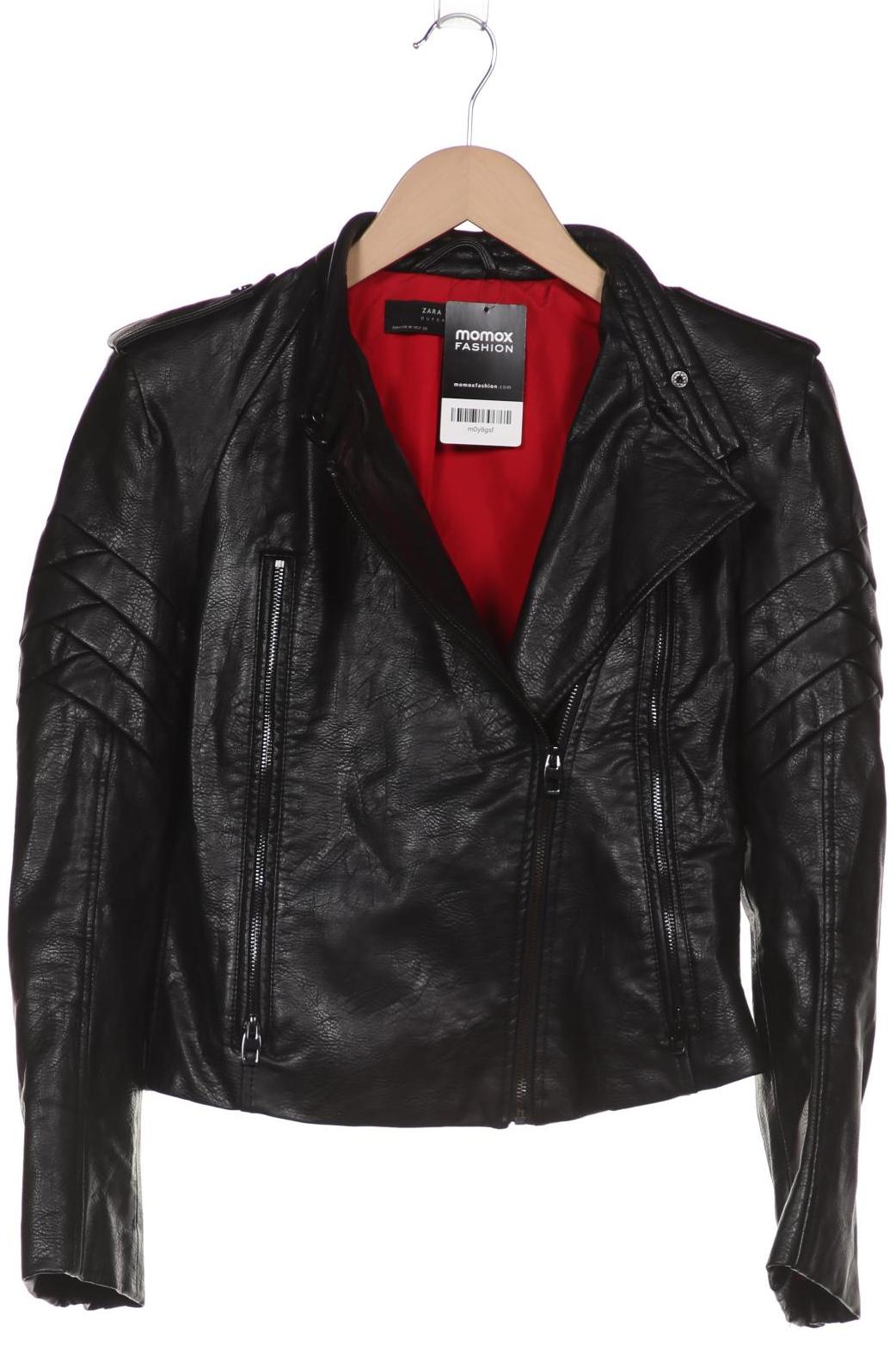 

ZARA Damen Jacke, schwarz