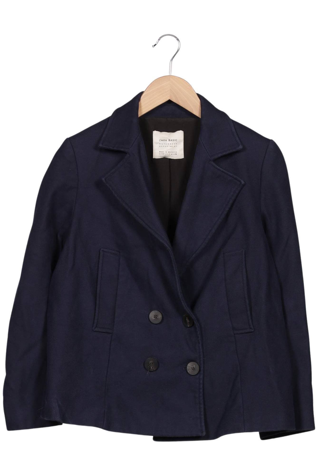 

Zara Damen Jacke, marineblau, Gr. 36