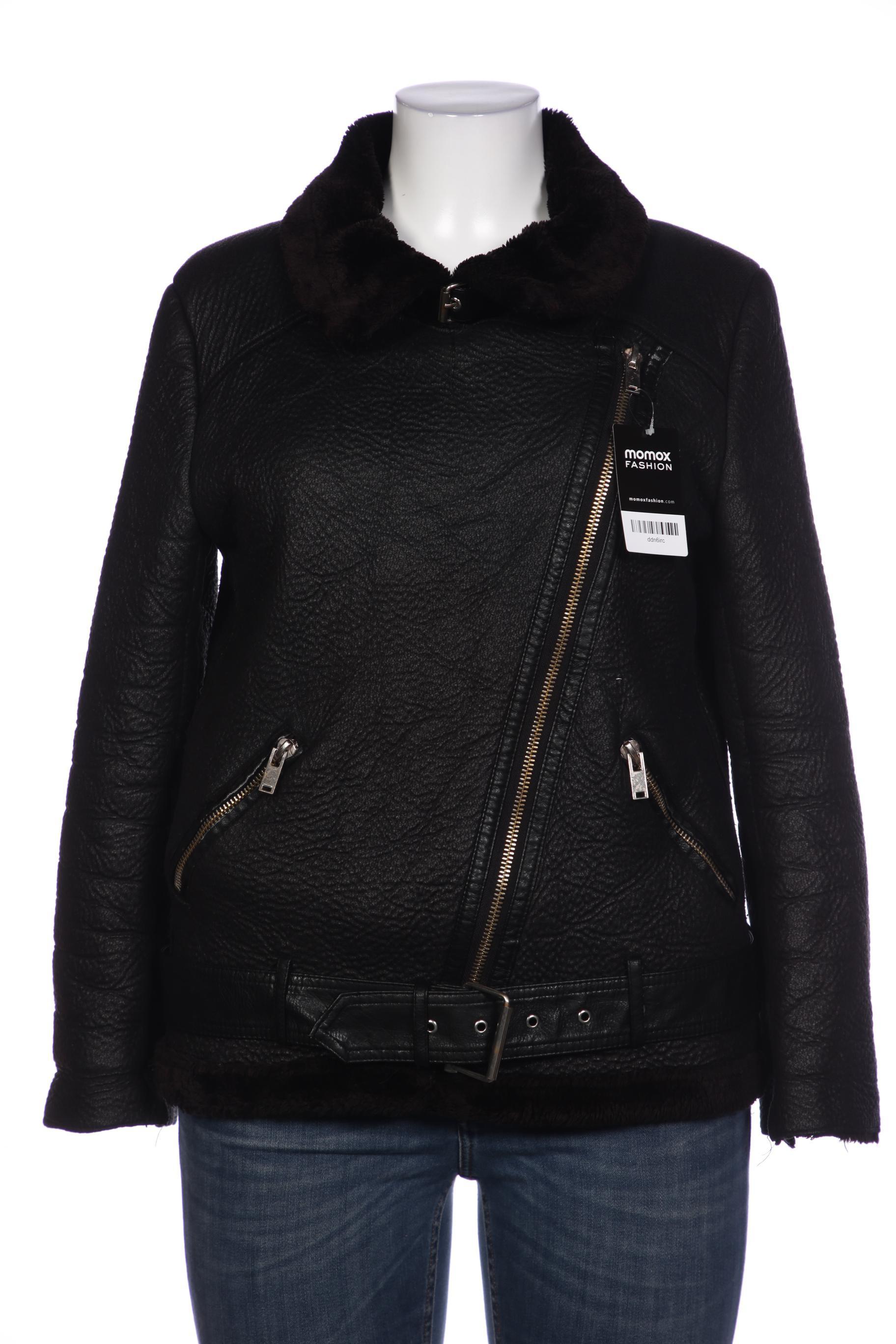 

ZARA Damen Jacke, schwarz