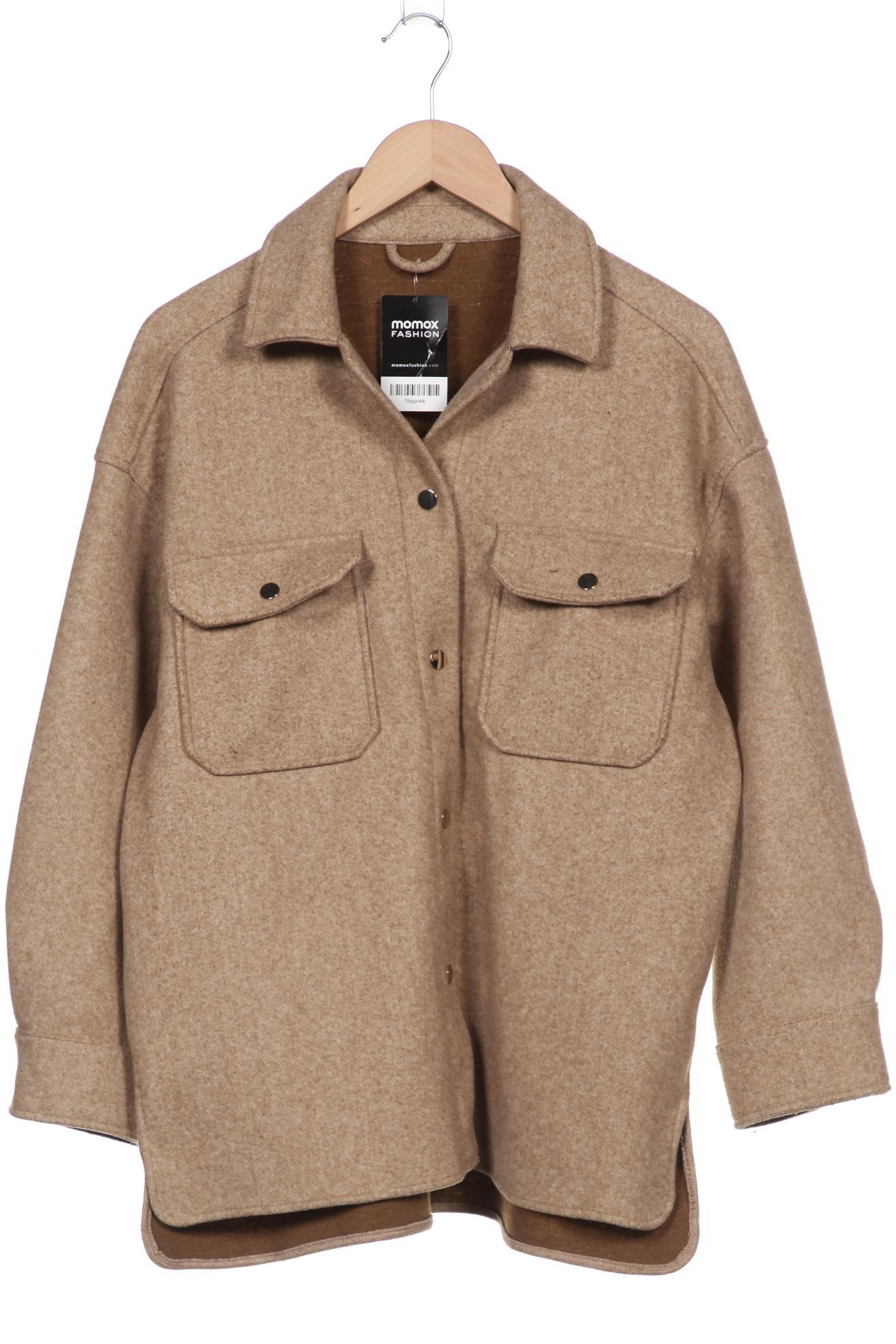 

Zara Damen Jacke, beige, Gr. 46