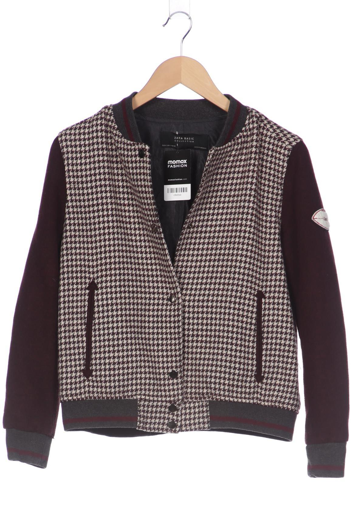 

Zara Damen Jacke, bordeaux, Gr. 38