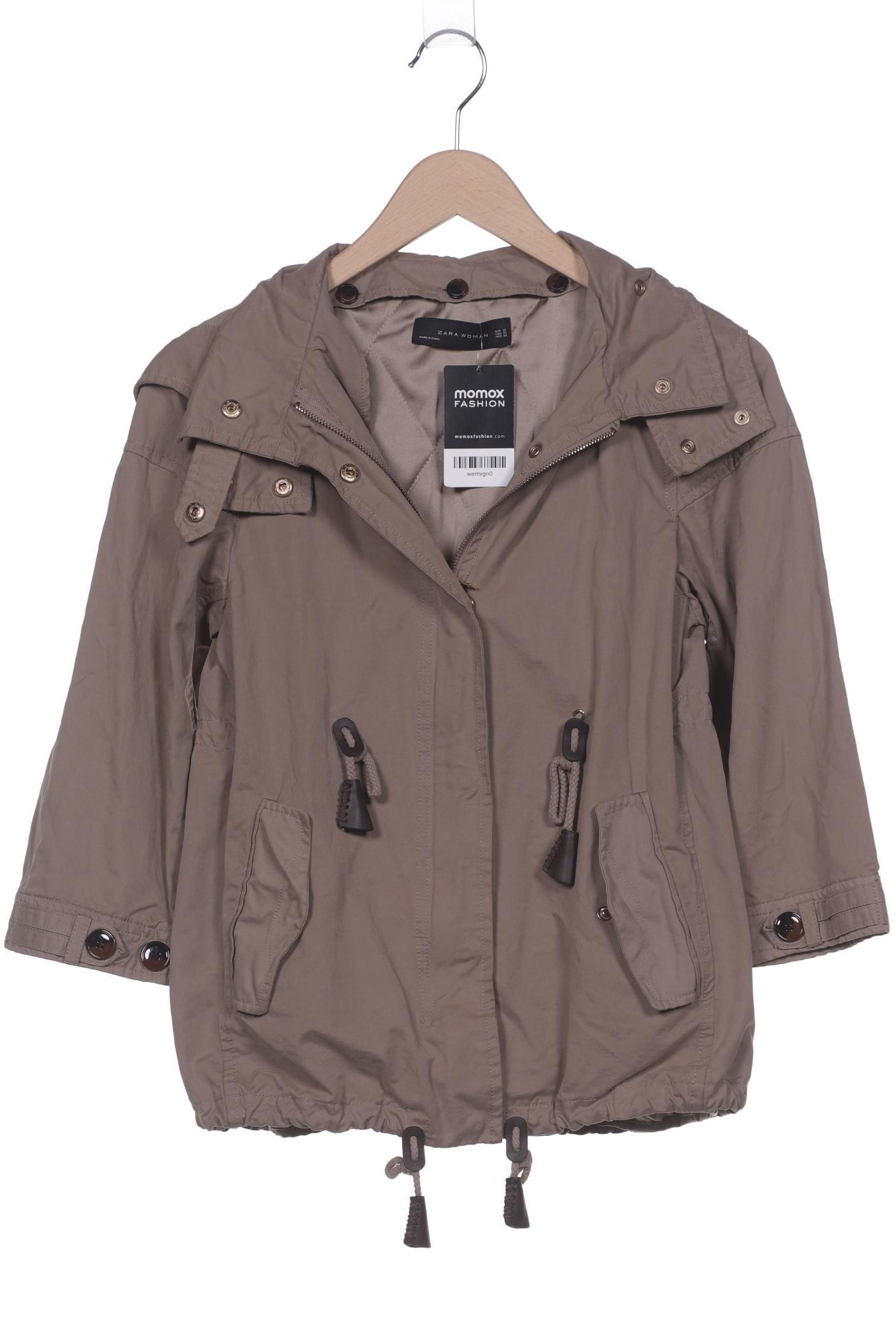 

Zara Damen Jacke, beige, Gr. 34