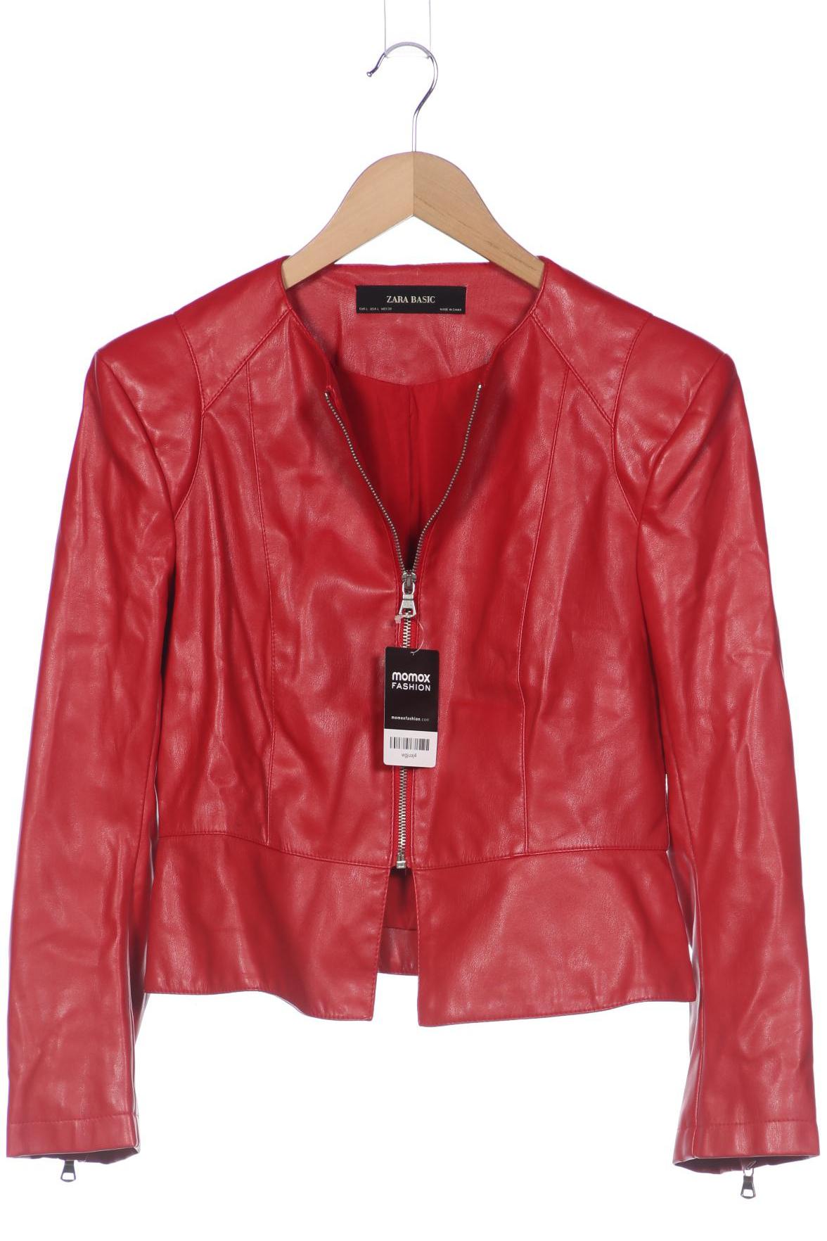 

Zara Damen Jacke, rot, Gr. 42