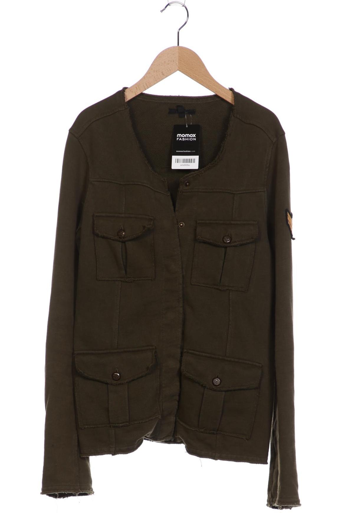 

ZARA Damen Jacke, grün