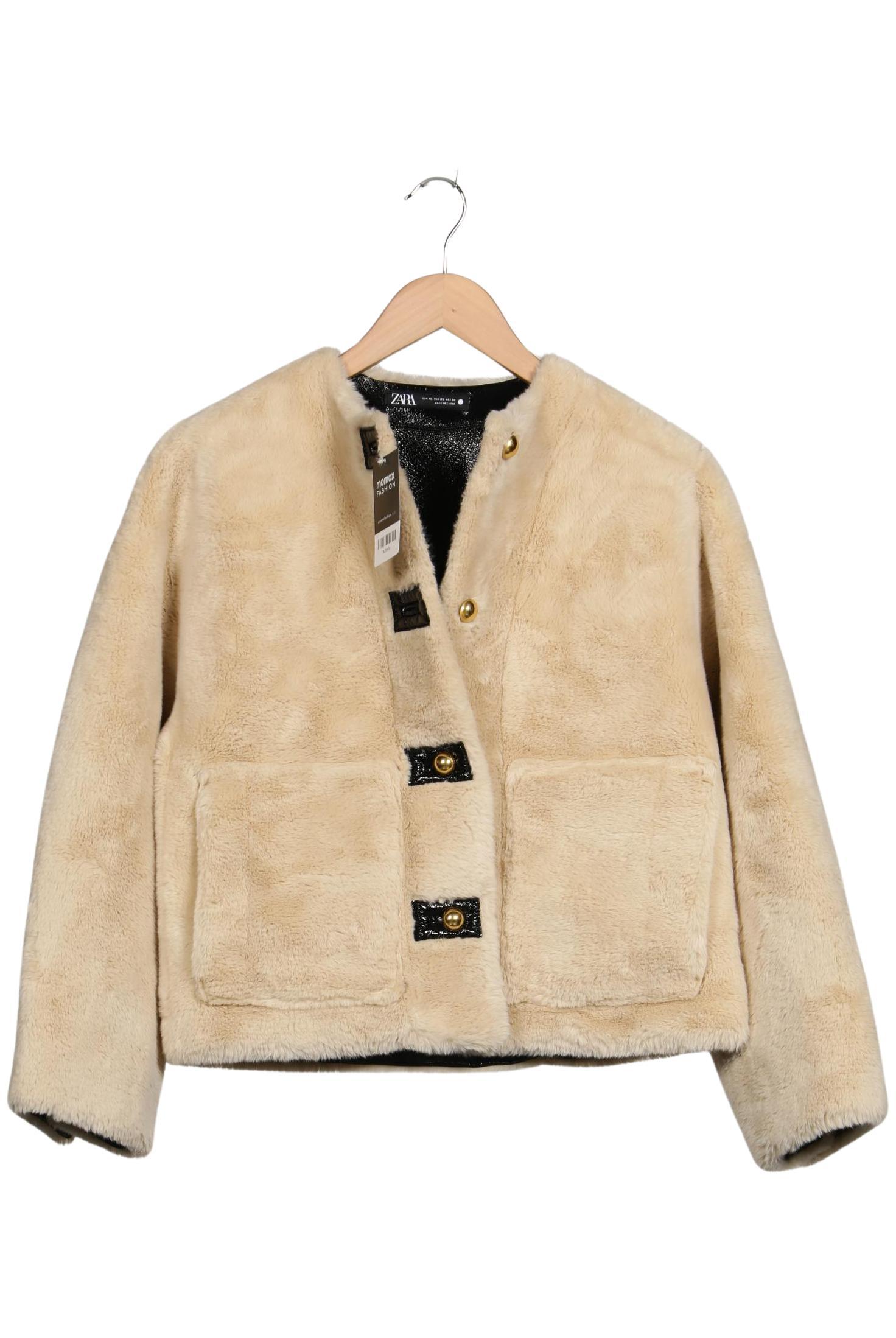 

Zara Damen Jacke, beige, Gr. 34