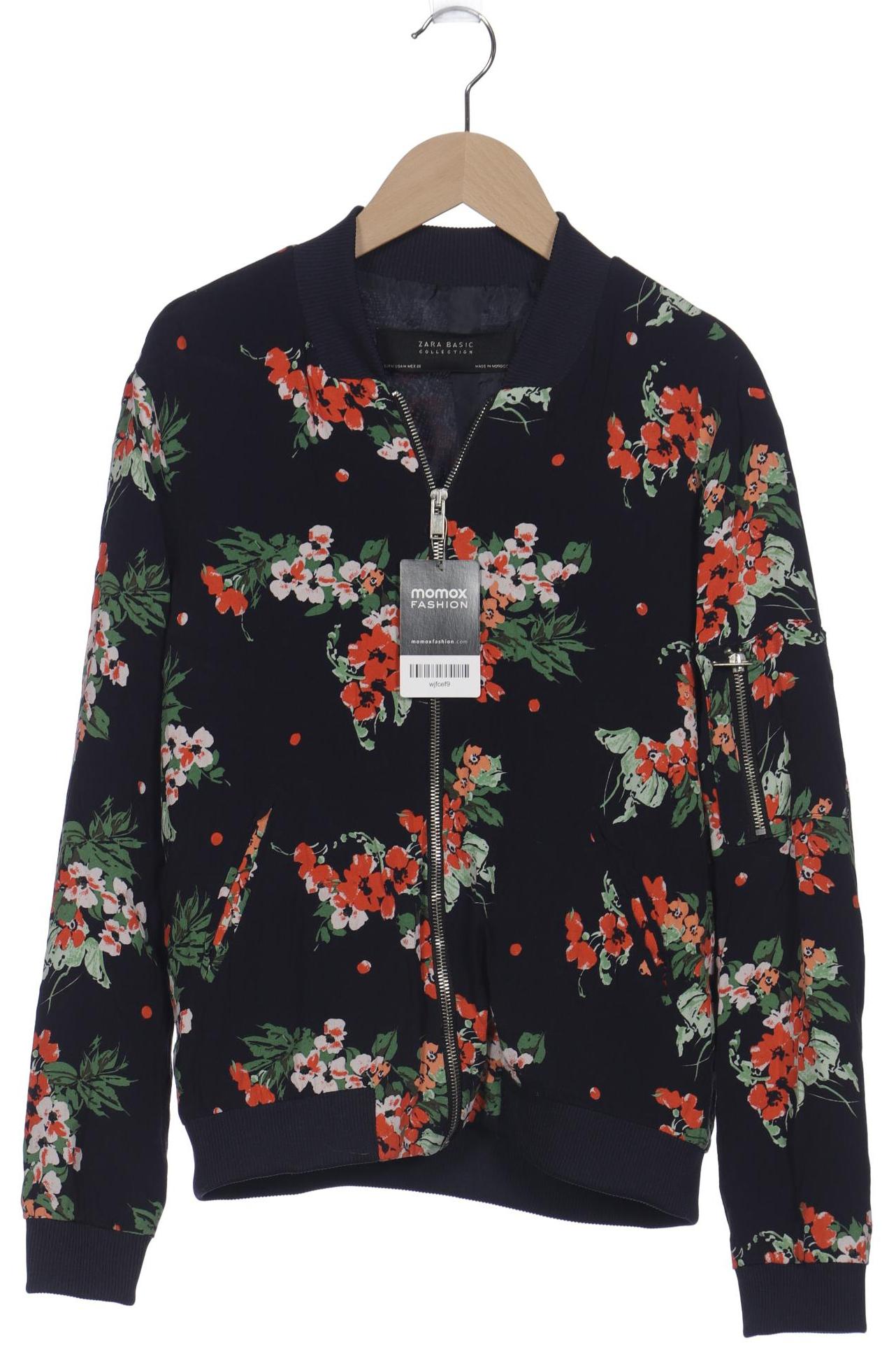 

ZARA Damen Jacke, marineblau