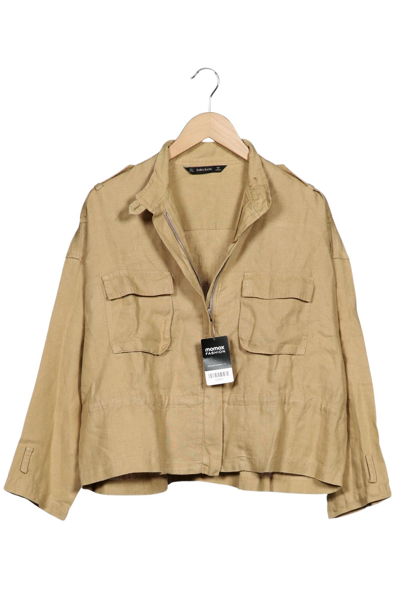 

Zara Damen Jacke, beige, Gr. 42