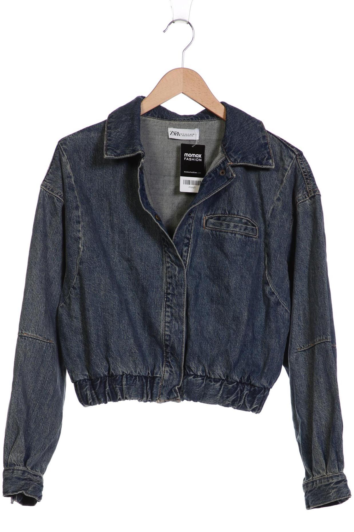 

Zara Damen Jacke, blau, Gr. 36
